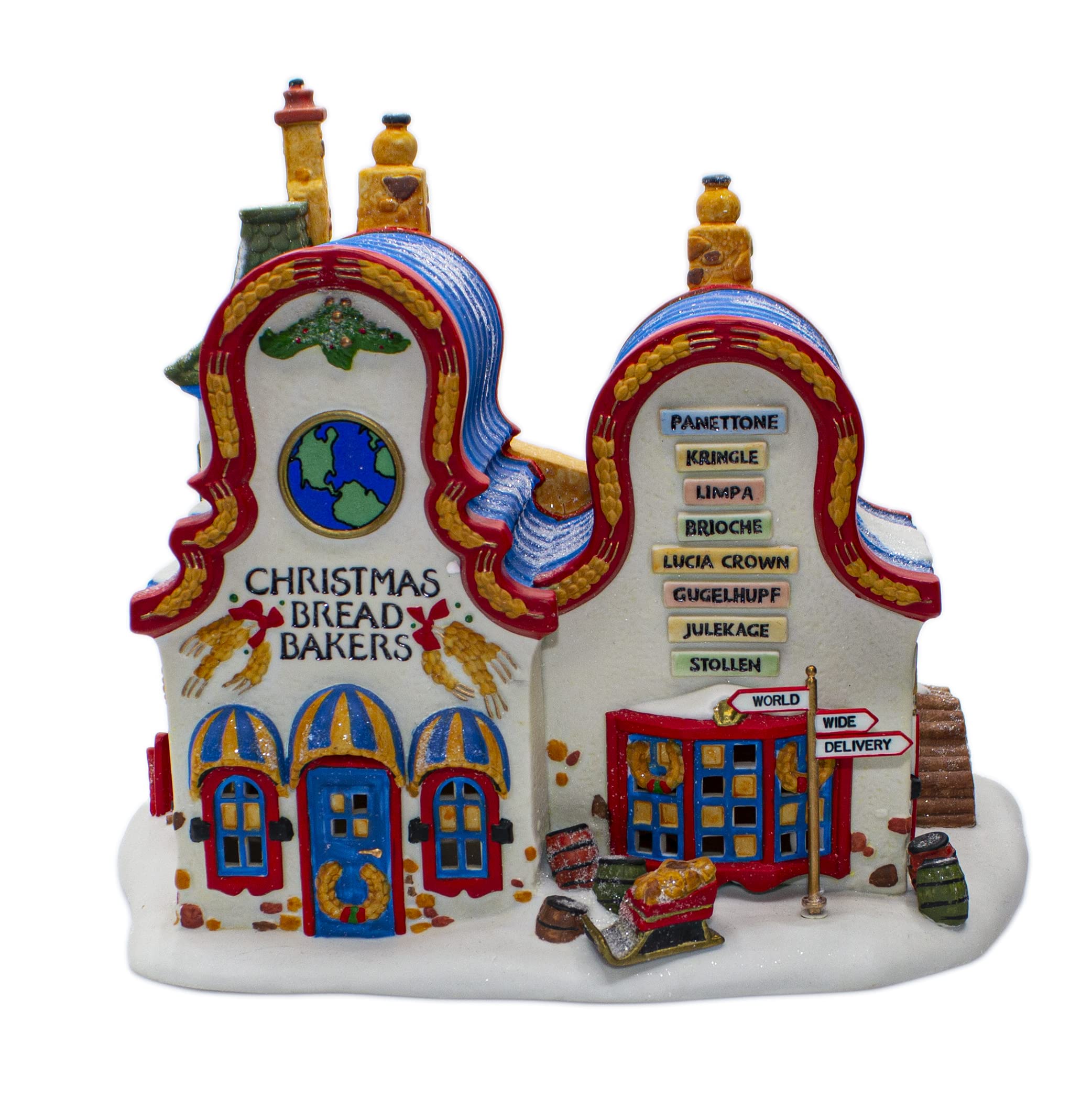 Department 56 North Pole Series #56393 Christmas Bread Maker - Perfect for Holiday Baking & Festive Home Decor