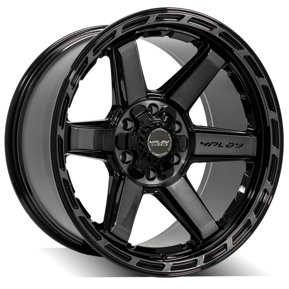 4Play Gen3 4P63 Gloss Black Wheels 20x10.0 18