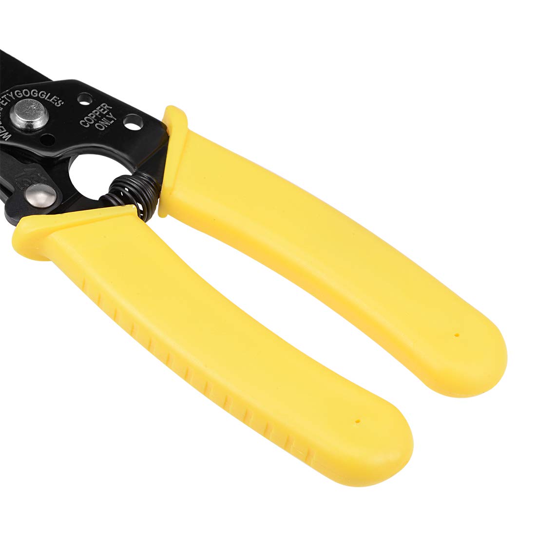Professional Wire Stripper Tool - 10-22 AWG Wire Cutter, Crimper & Multi-Function Hand Tool for Electrical Work (Yellow) - Perfect for DIY Projects, Home Repairs & Professional Electricians