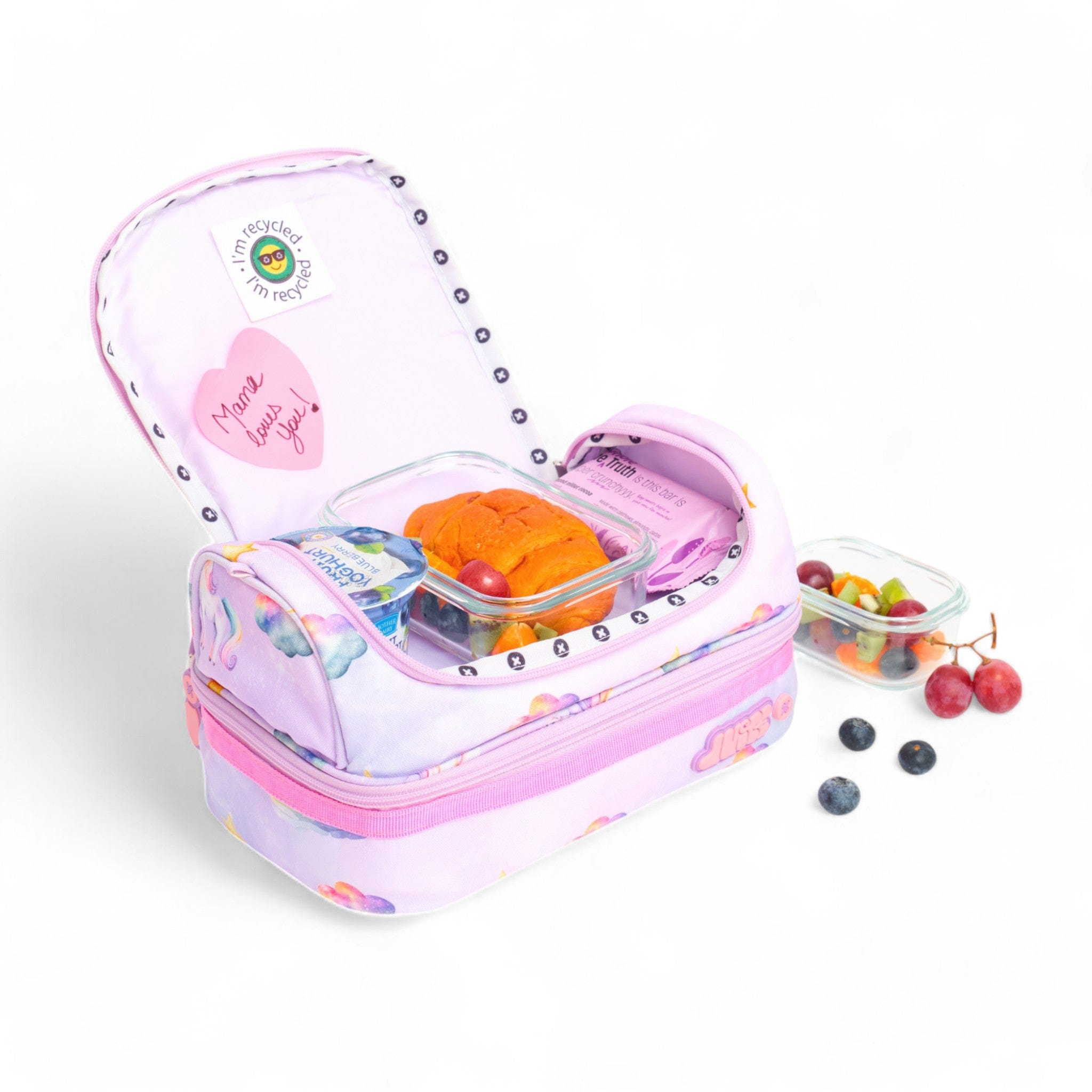 Fairytale Medium Backpack Set for Women & Teens - Cute School Backpack with Pockets, Laptop Compartment - Perfect for College, Travel & Everyday Use
