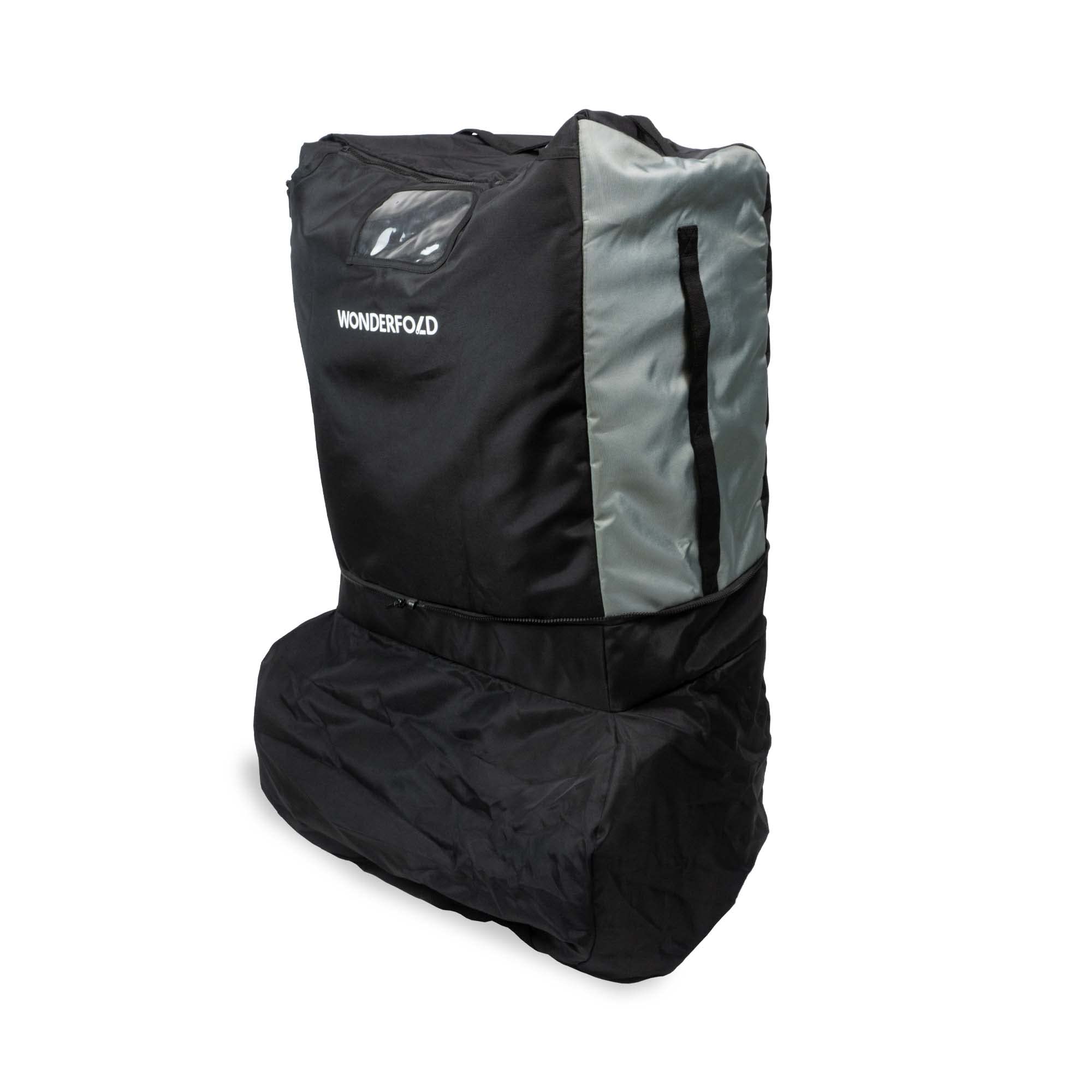 Wonderfold Stroller Wagon Travel Cover with Front & Inner Storage Pockets - Fits X4 Model - Waterproof Protective Cover for Rear Basket, Canopy & Wheels - Perfect for Family Outings, Beach Trips and Travel Adventures