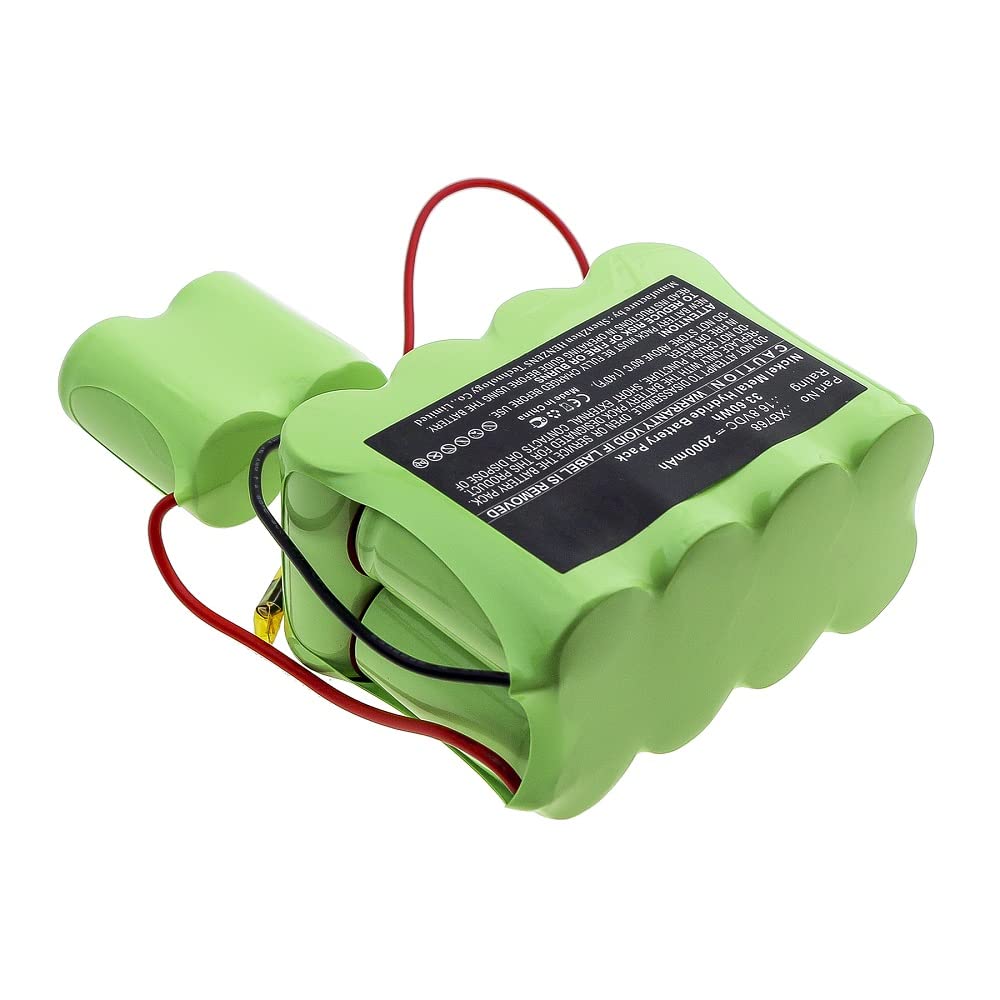 Synergy Digital Replacement Vacuum Cleaner Battery for Shark XB768 - 16.8V 2000mAh Ni-MH Battery Pack - Perfect for Home Cleaning, Car Detailing & Pet Hair Removal