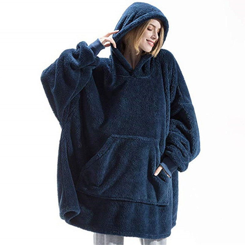 Women's Winter Hoodie Sweatshirt with Big Pocket - Cozy Fleece Hooded Pullover for Cold Weather - Perfect for Outdoor Activities, Casual Wear & Lounge