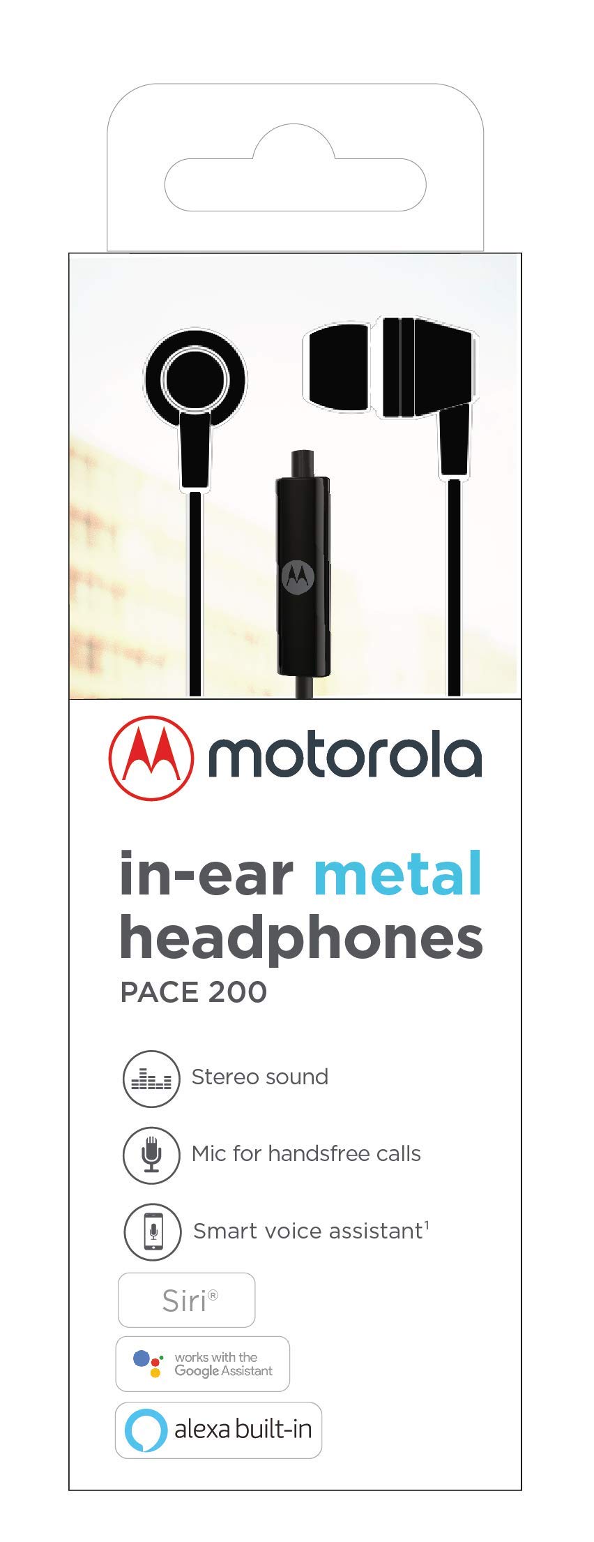 Motorola VerveRap 200 Wireless Bluetooth Earbuds with Noise Cancellation, 12H Playtime - Perfect for Gym, Running, Commuting & Workouts