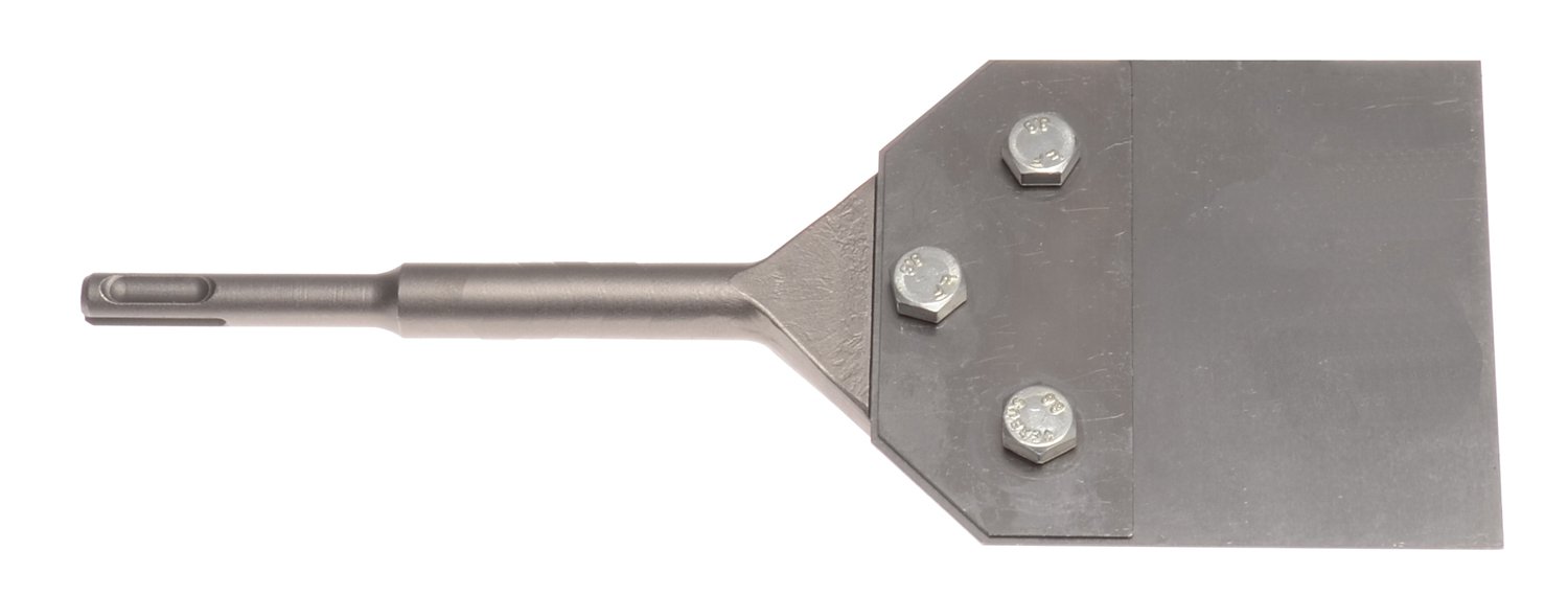 SDS-Plus Floor Cleaning Tool 250mm - Heavy Duty Concrete & Tile Scraper for Construction and Renovation | Perfect for Removing Adhesive, Paint, and Grout from Floors