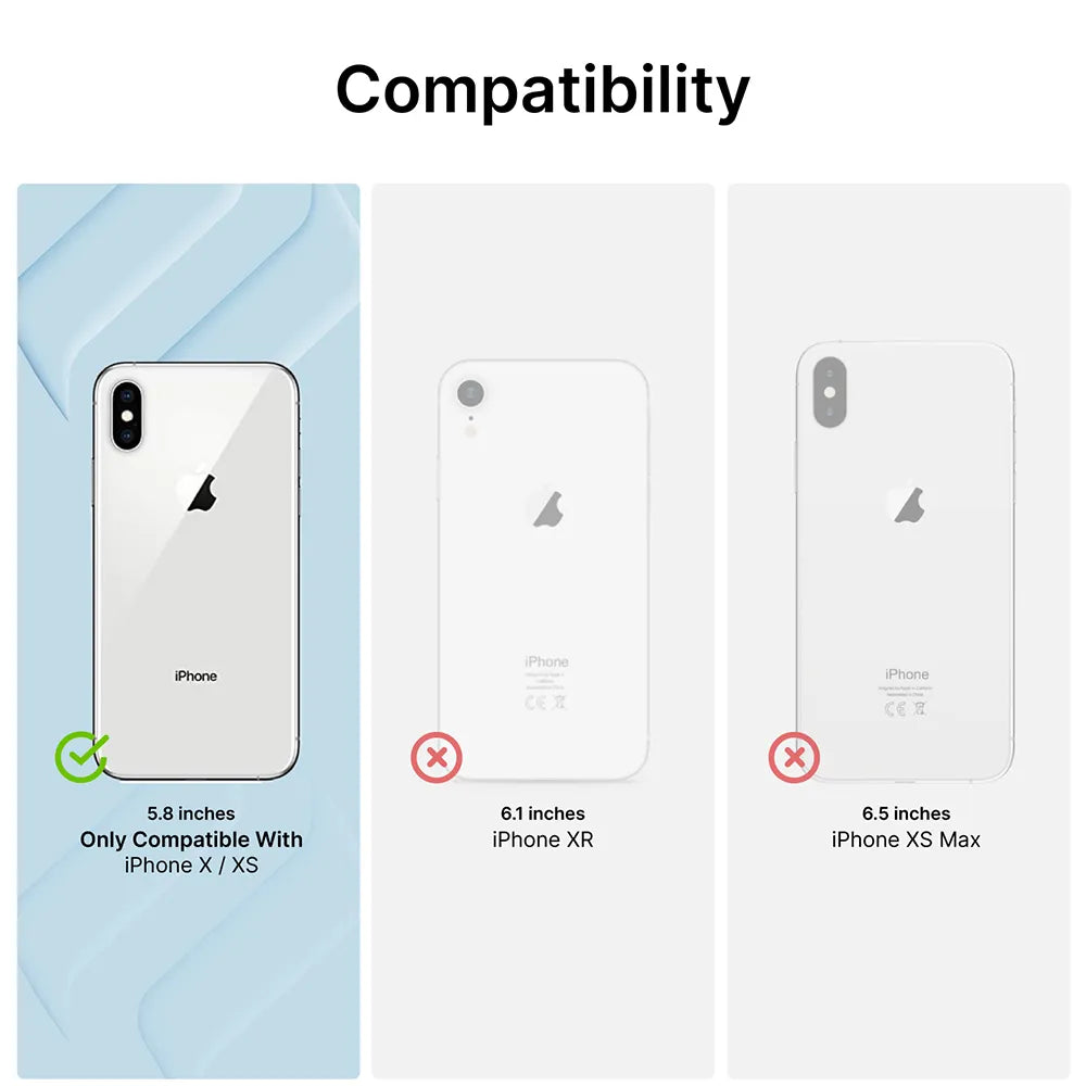 iPhone XS Waterproof Case - Shockproof & Dustproof Protection for Swimming, Snorkeling & Outdoor Activities