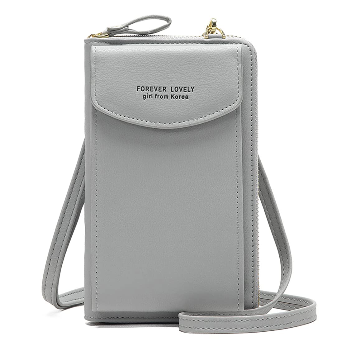 Women's Small Crossbody Phone Purse with Strap - Slim Shoulder Bag with Credit Card Slots & RFID Protection | Perfect for Travel, Shopping & Everyday Use