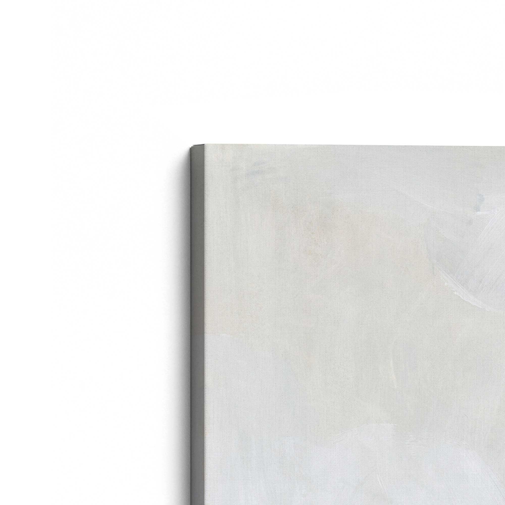 Gentle Tides and Sky - Set of 2 Modern Coastal Canvas Wall Art Prints for Beach House Decor, Living Room, Bedroom