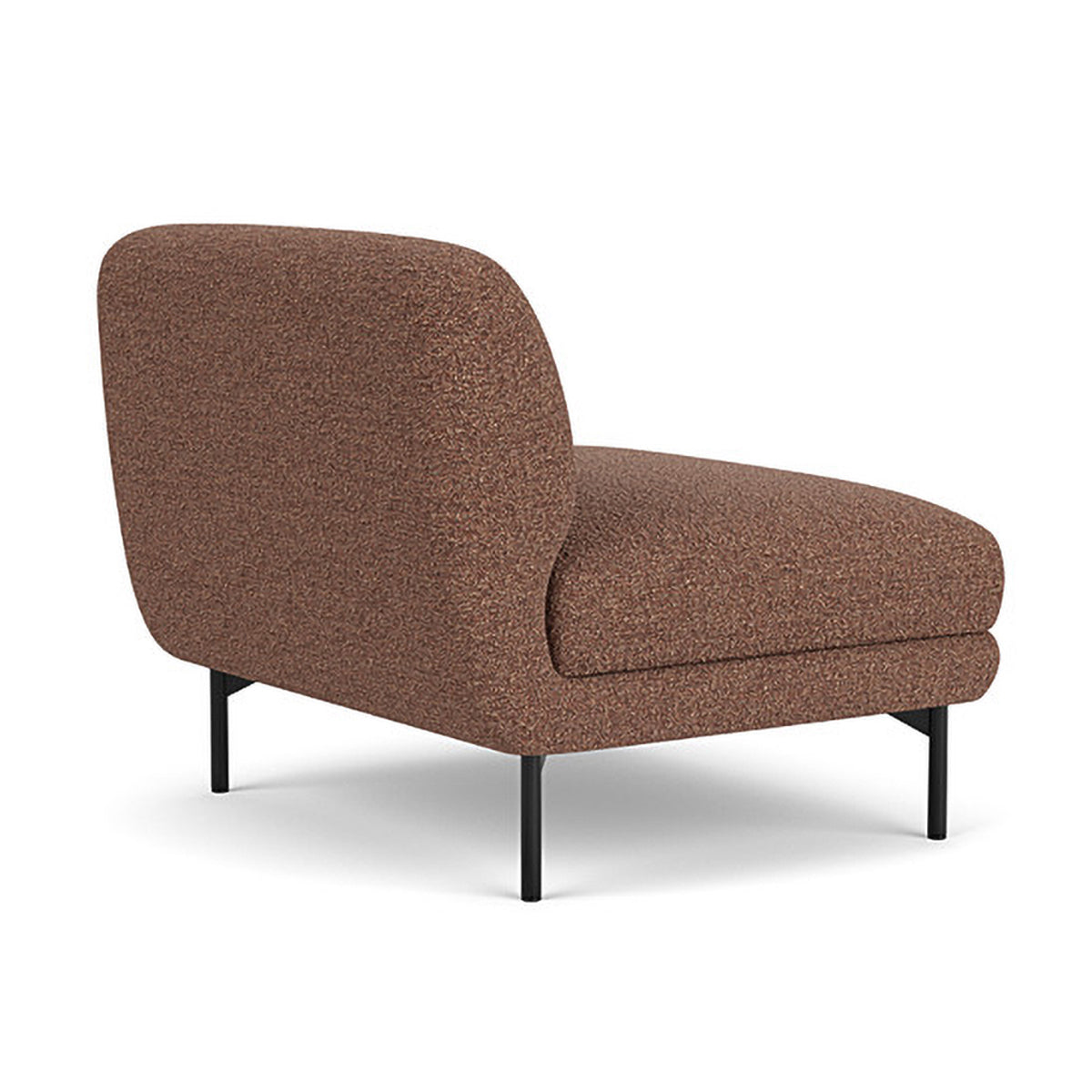 Alfred Boucle Modular Armless Sectional Sofa - Modern Comfort for Living Room, Lounge & Office Spaces