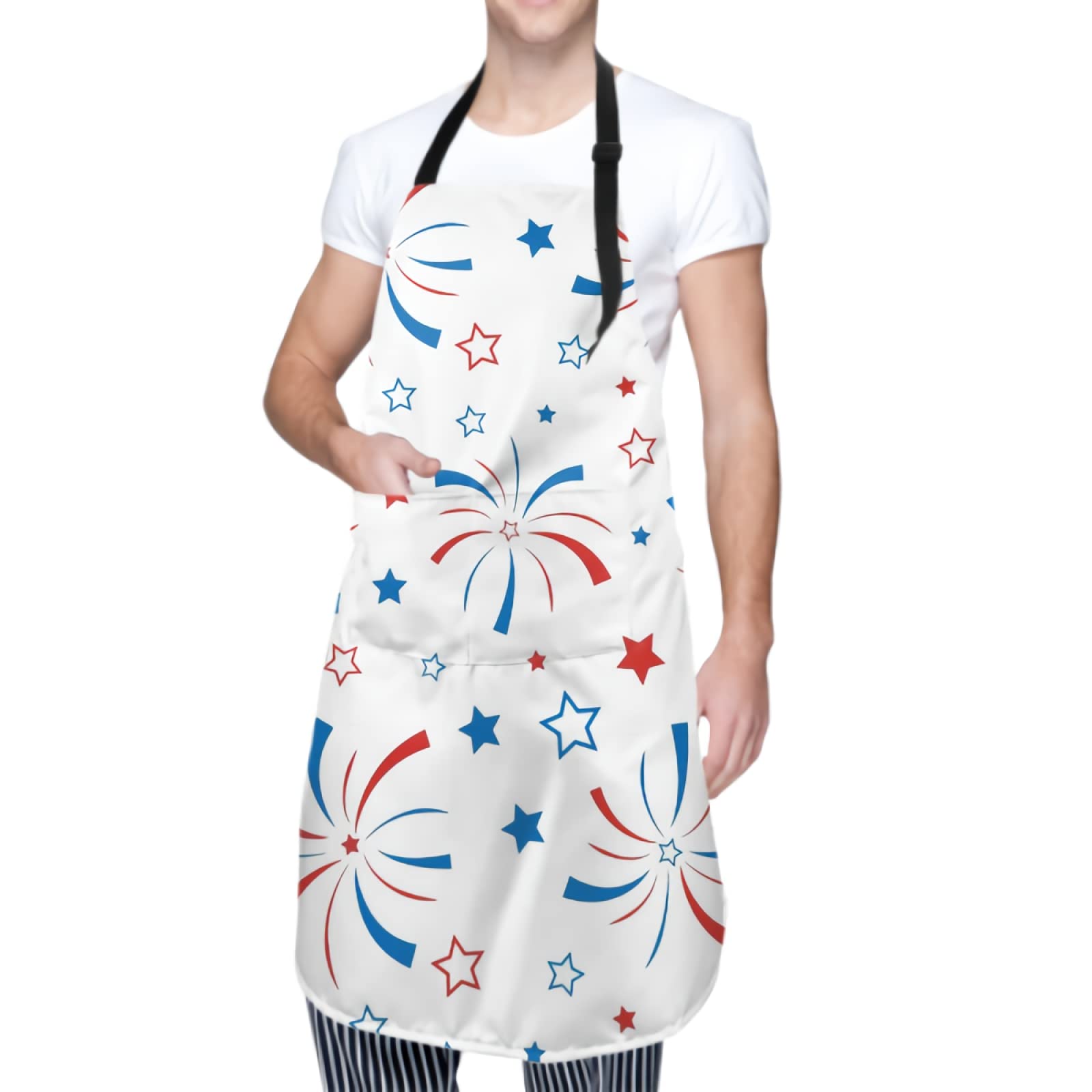 Adjustable Apron for Women - Chef Cooking Baking Gardening Crafting Apron with Pockets - Perfect for Kitchen, BBQ, Pottery & DIY Projects
