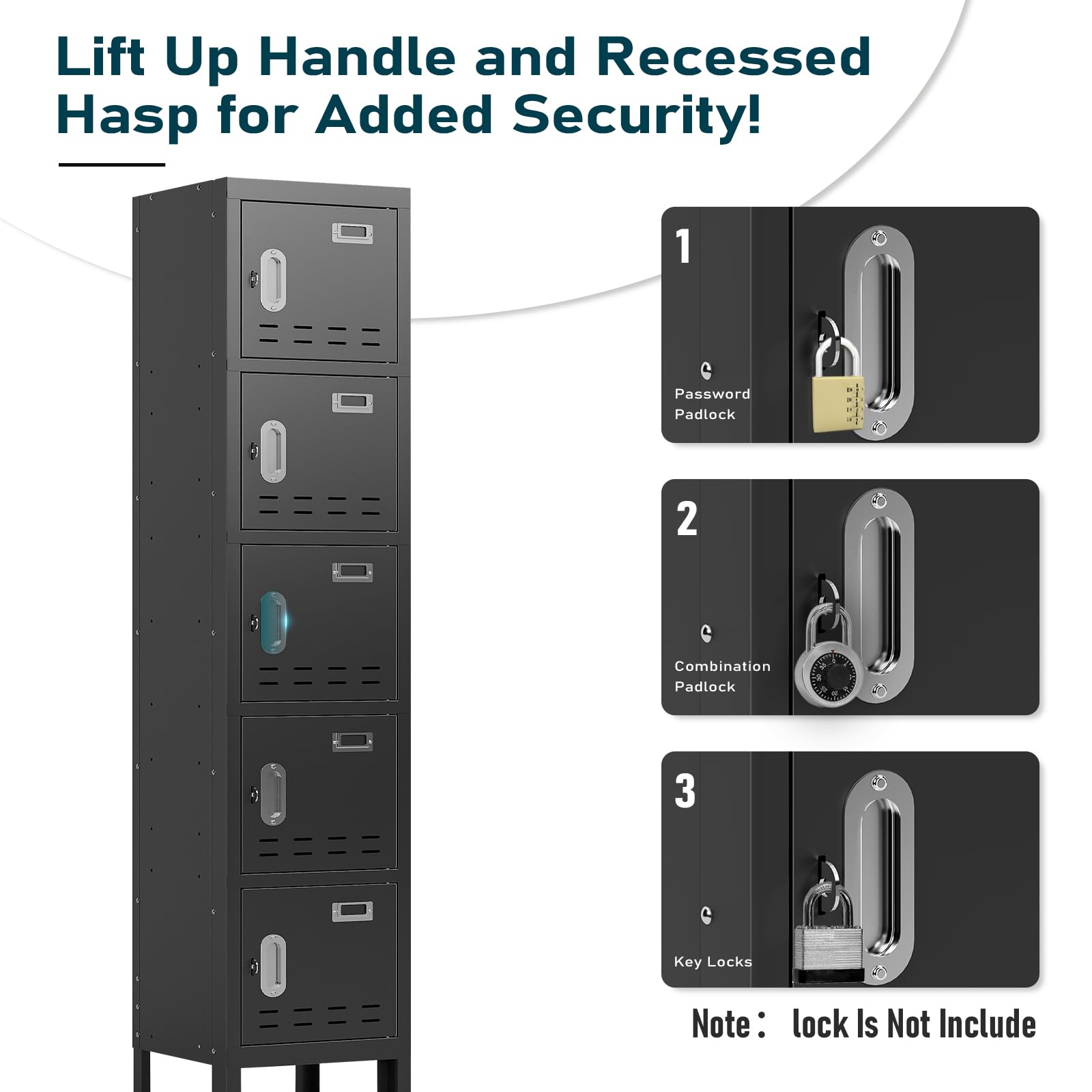 Heavy Duty Metal Locker - 66