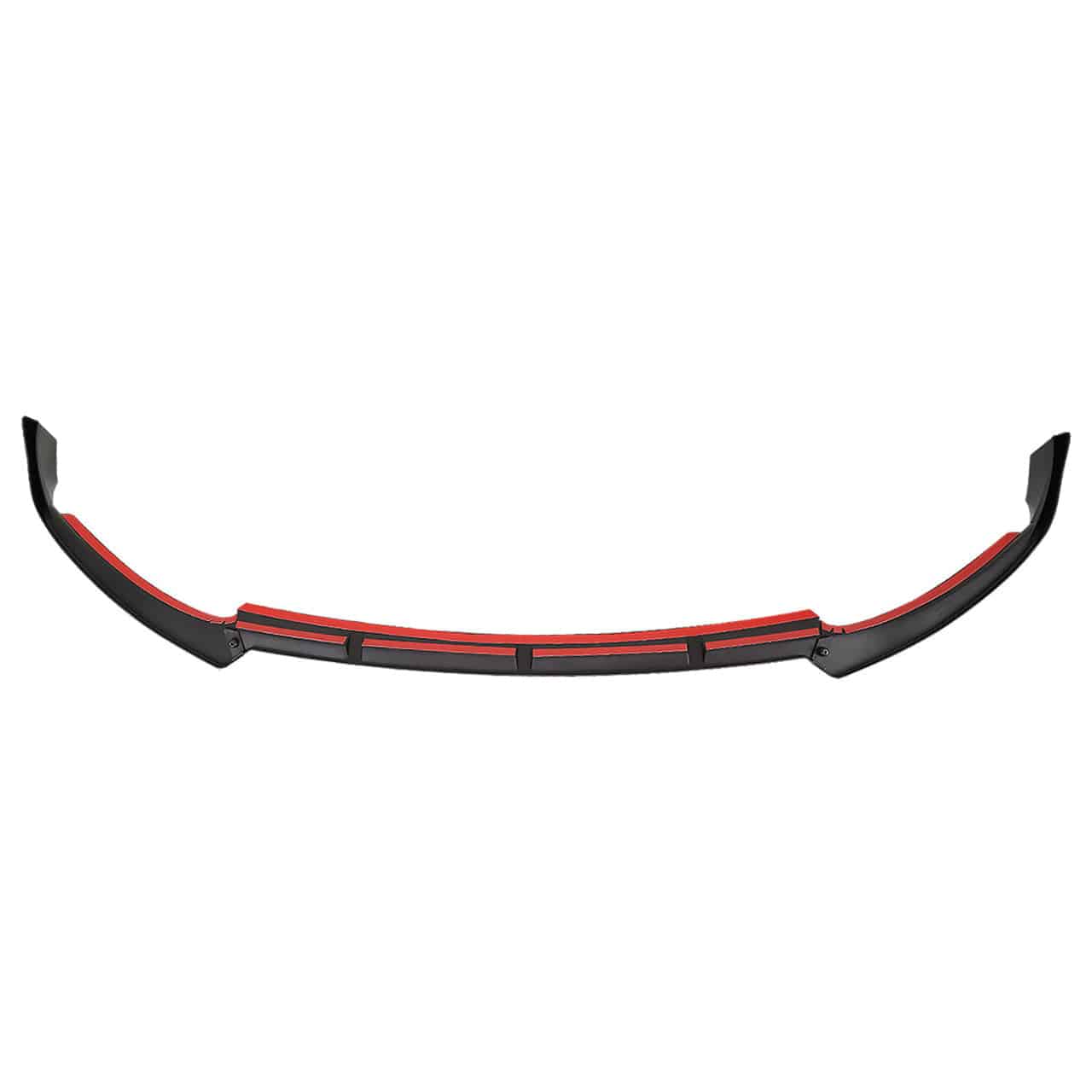 2019-2021 Mercedes Benz W205 C Class Front Bumper Lip - Glossy Black Polypropylene 3PC Splitter | Enhance Sporty Look & Aerodynamics for C300, C43 AMG Models