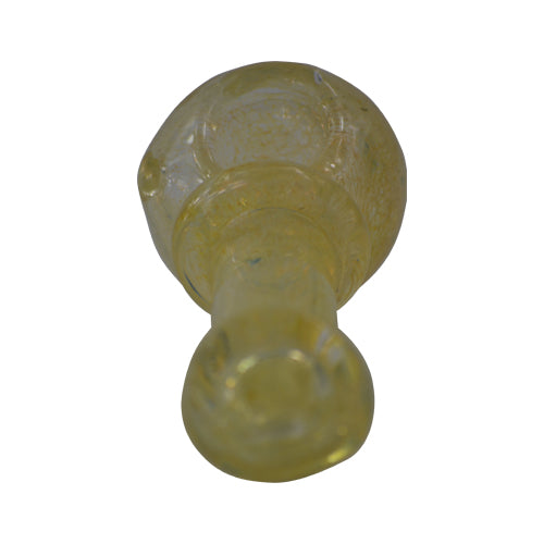 Premium Yellow Chameleon Glass Pipe - Handmade Artistic Water Pipe for Smooth Smoking | Perfect for Home Use, Parties & Gifts