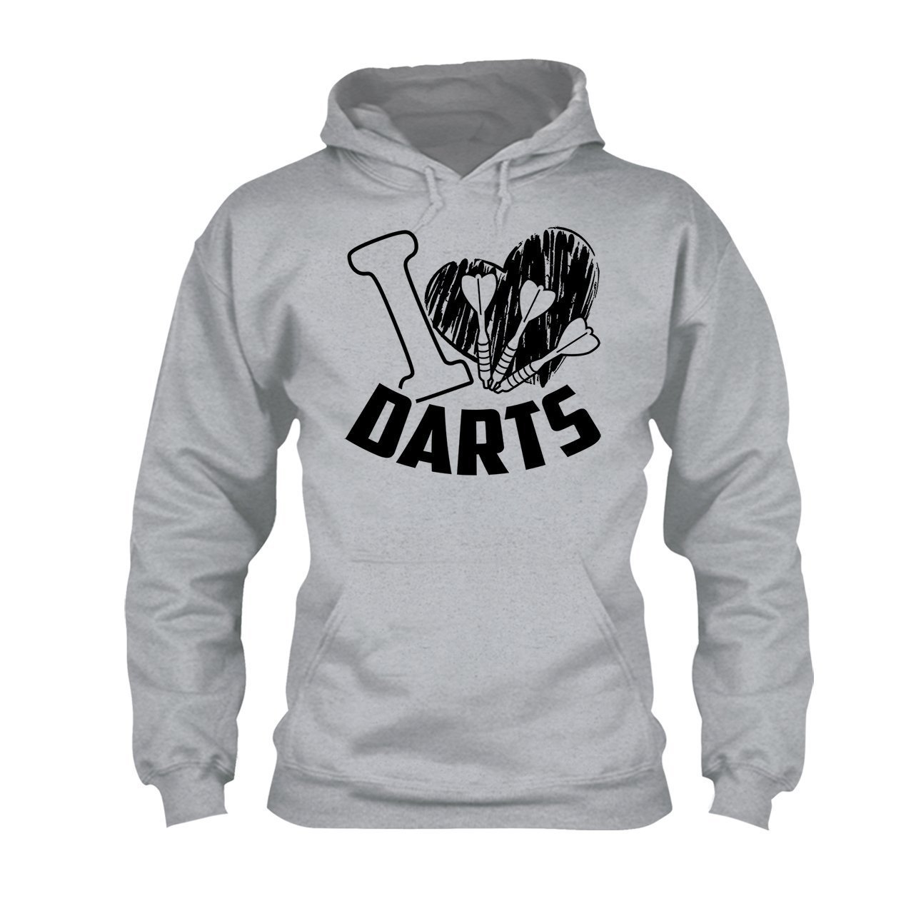 I Love Darts T-Shirt for Men & Women - Cool Dart Game Apparel for Casual Wear & Pub Nights