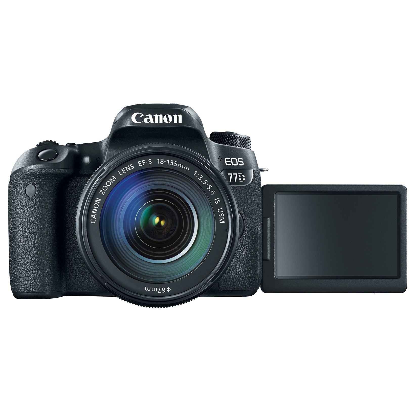 Canon EOS 77D DSLR Camera with 18-135mm IS STM Lens Kit - Professional Photography for Travel, Portraits & Vlogging | High-Quality DSLR with Image Stabilization & Fast Autofocus