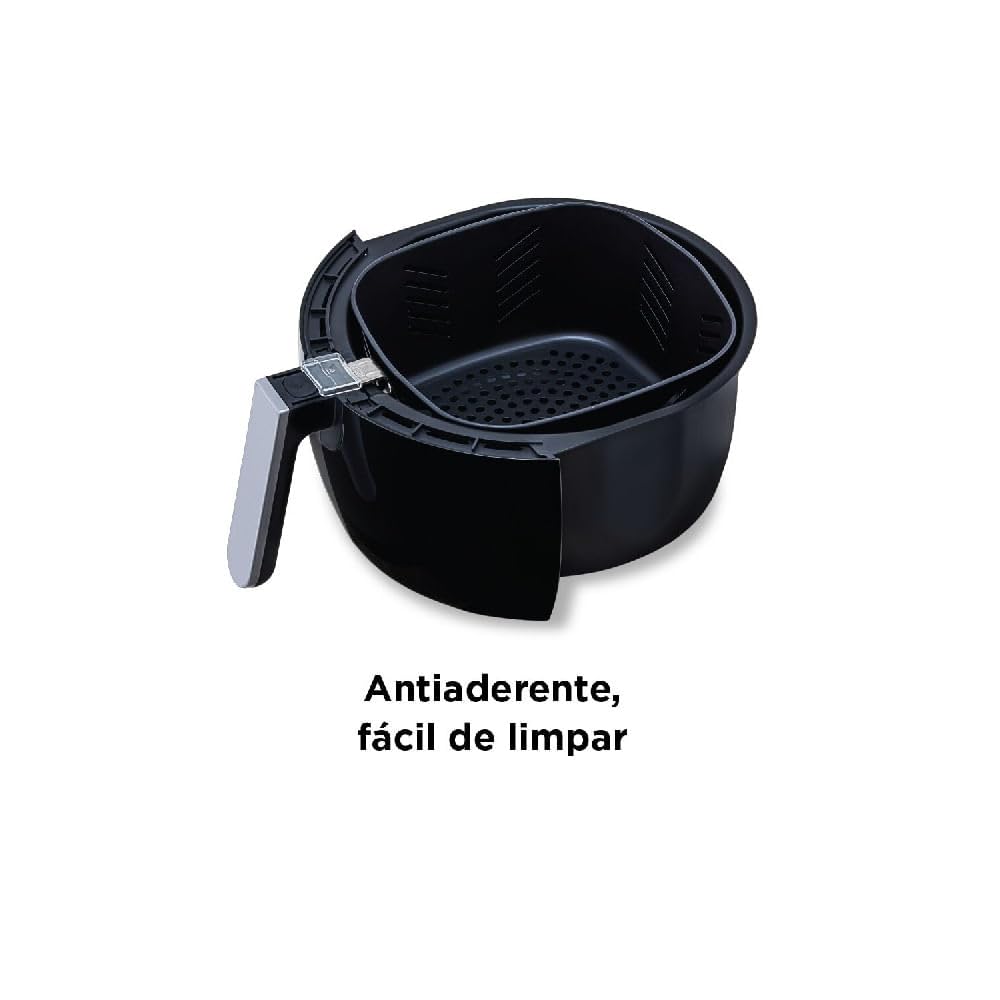 Black Decker Air Fryer with Non-Stick Basket, Timer & Temperature Control, 5L, 127V - Perfect for Healthy Frying, Crispy Snacks & Family Meals