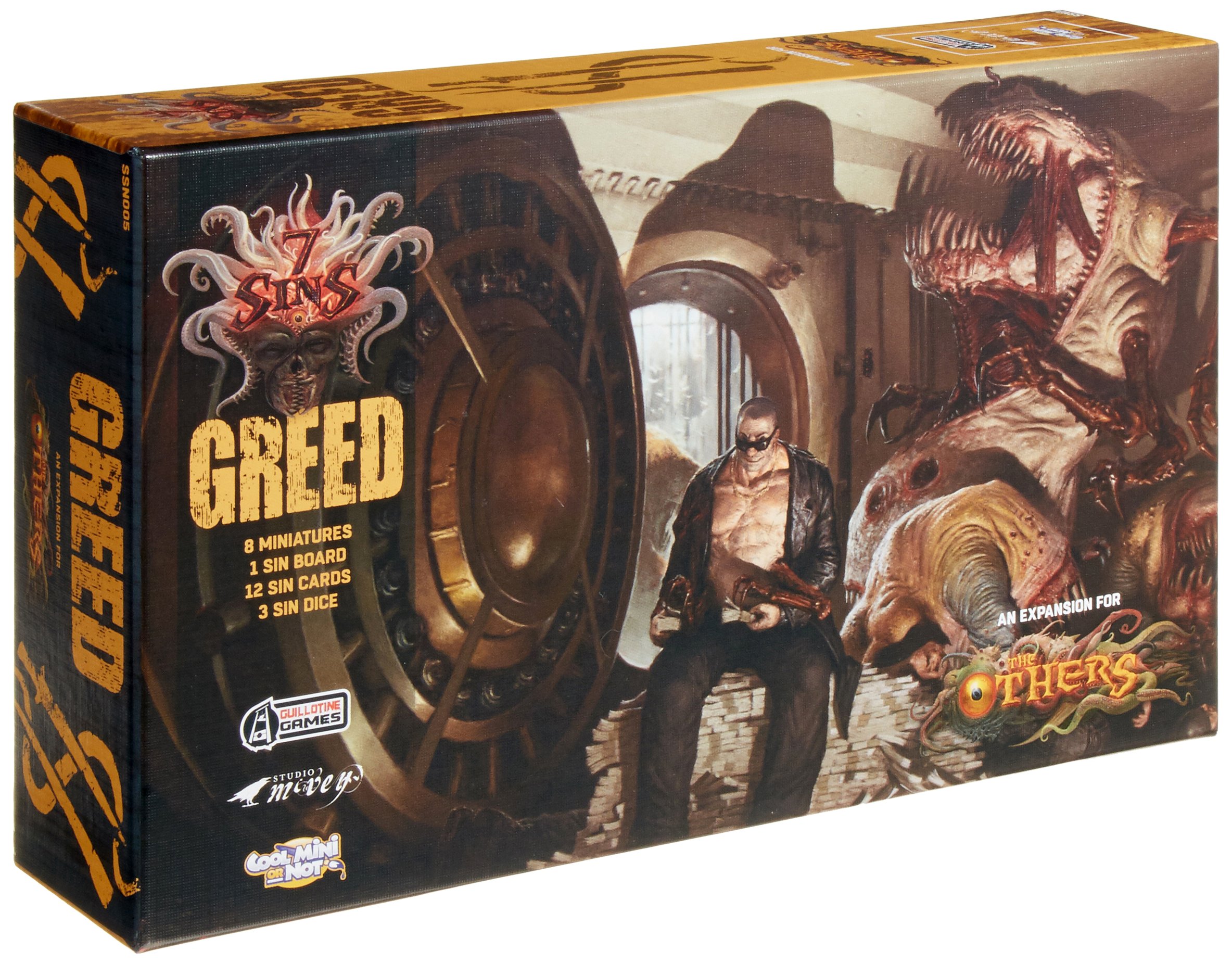 CMON The Others Greed Board Game - Strategic Horror Survival Game for Game Nights and Family Gatherings