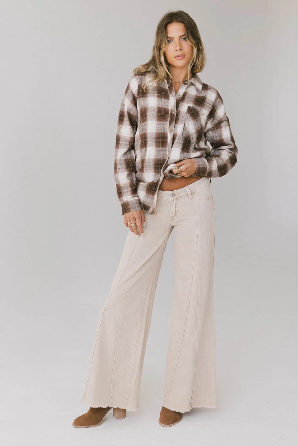 Faye Wide Leg Jeans for Women - High Waisted Stretch Denim Pants | Perfect for Casual Outfits, Date Nights & Office Wear