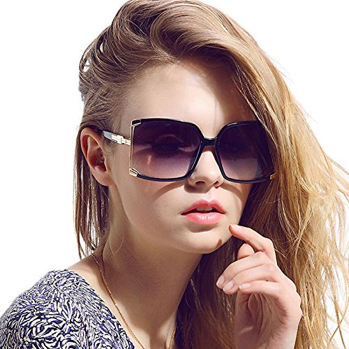 Stylish Women's UV400 Protection Sunglasses - Polarized Fashion Shades for Driving, Beach & Outdoor Activities