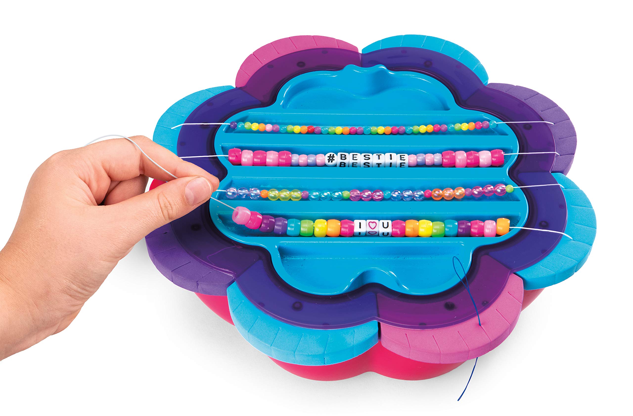 Cra-Z-Art Shimmer & Sparkle Ultimate Friendship Bracelet Maker Kit - DIY Jewelry Making Set for Kids & Teens - Perfect for Birthday Gifts, Sleepovers & Craft Parties
