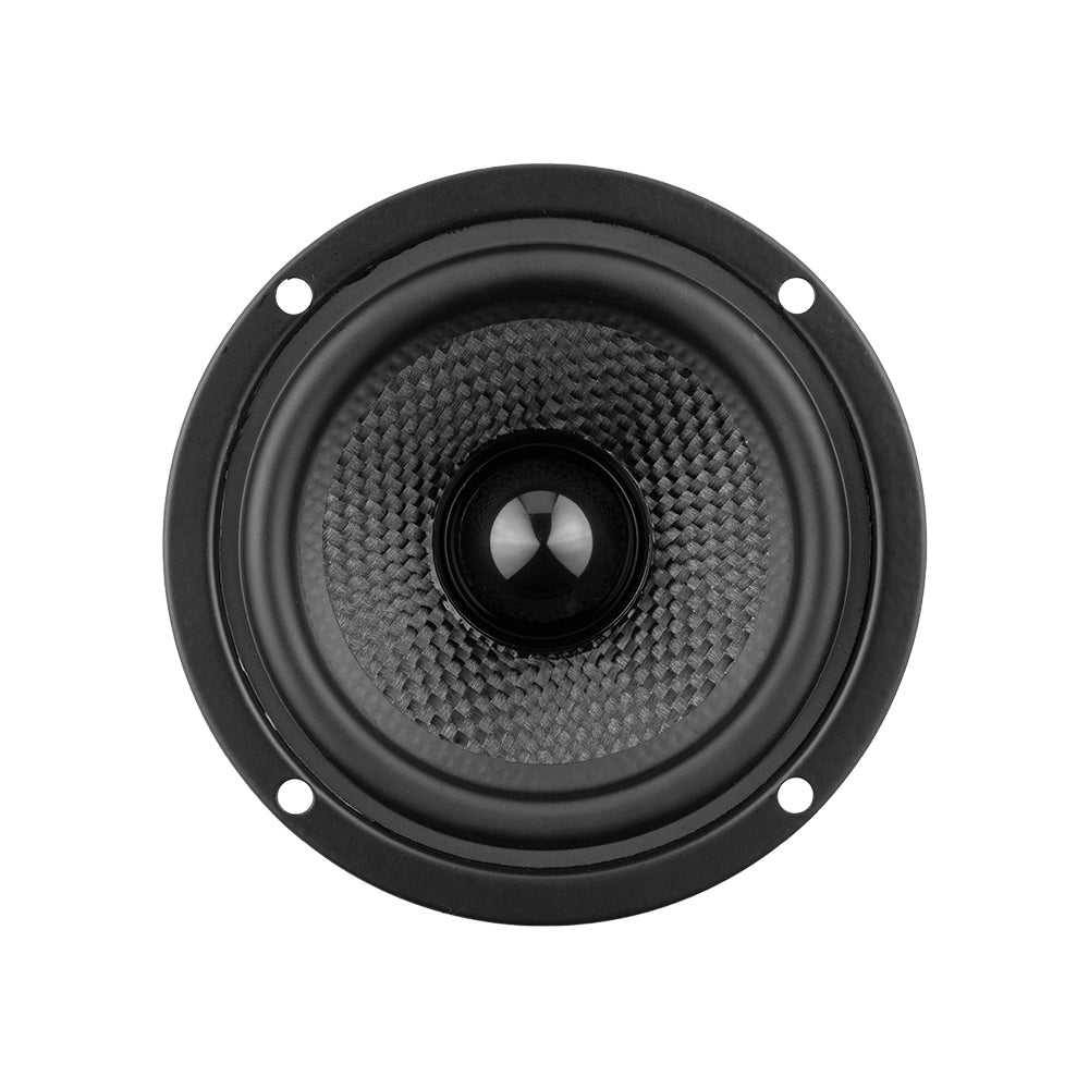 ZXI 3.5 Inch Full Range Speakers with Kevlar Cone - 40 Watts RMS 4 Ohm - Perfect for Car Audio, Home Theater & Studio Monitors