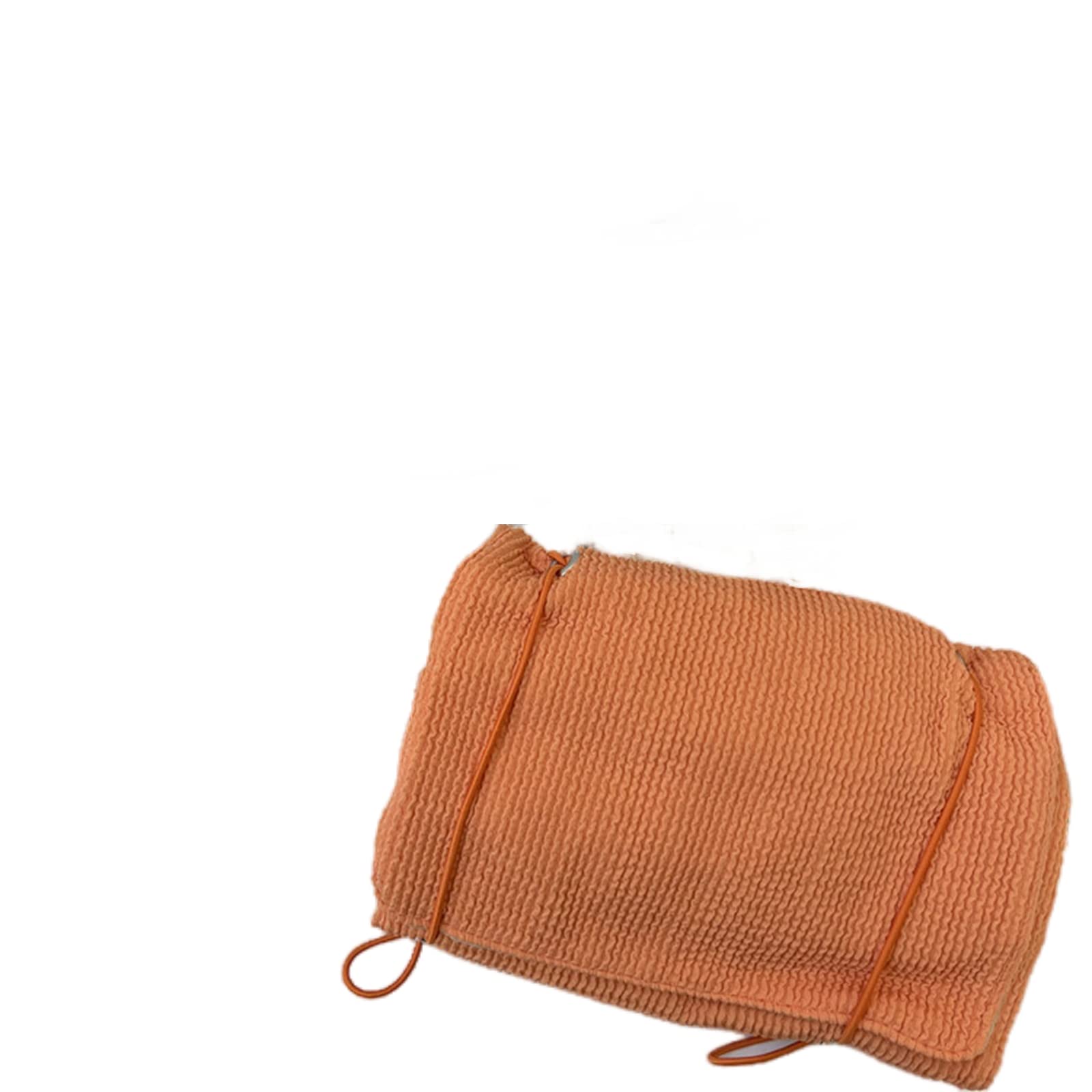 IVYWNT 4-in-1 Roll-Up Makeup Organizer Bag - Detachable Cosmetic & Toiletry Travel Storage for Women - Waterproof Portable Makeup Case for Cosmetics, Brushes, Personal Care Items - Perfect for Travel, Home Bathroom Organization & Daily Use (Orange)