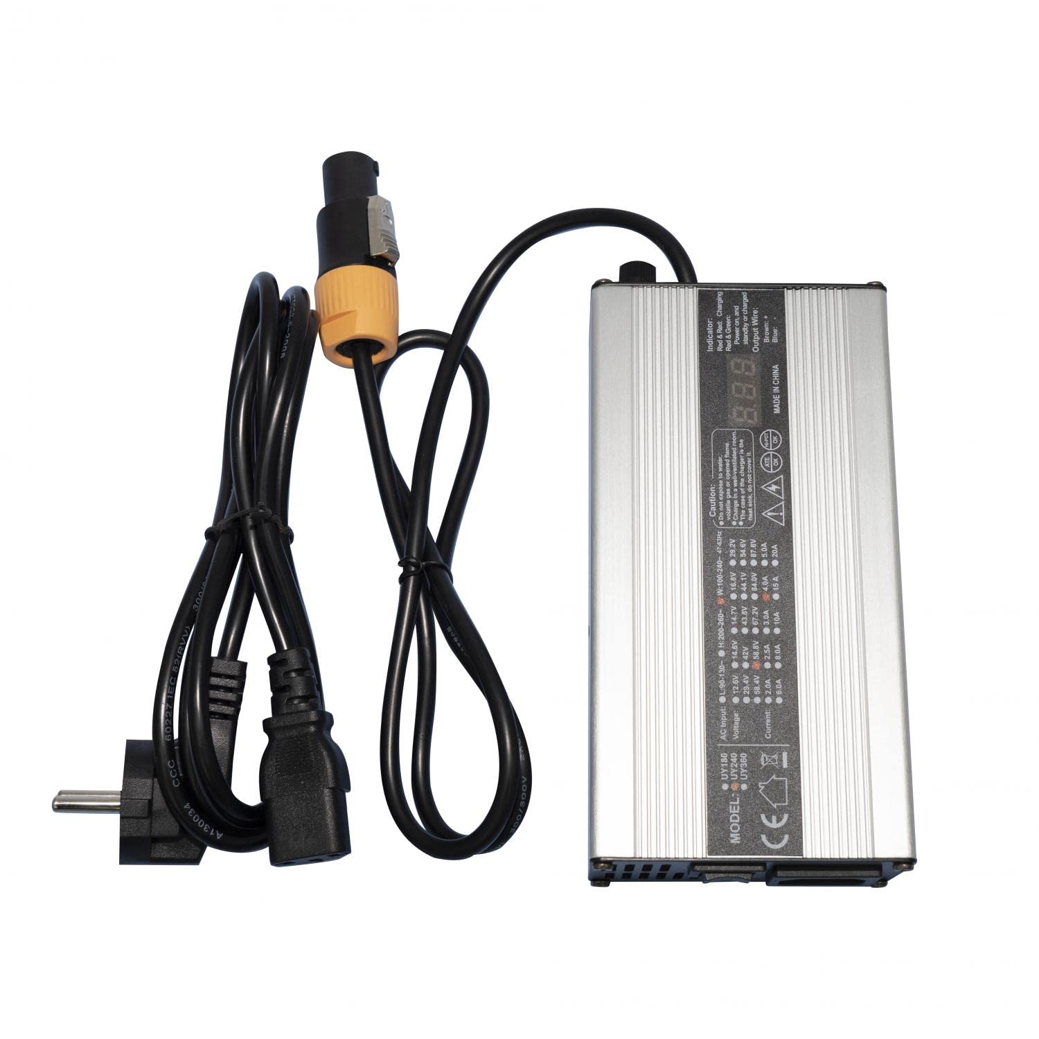 52V 4Ah Ultra Fast Charger for smartGyro Raptor - High-Speed Electric Scooter Battery Charger | Perfect for Commuting & Urban Travel