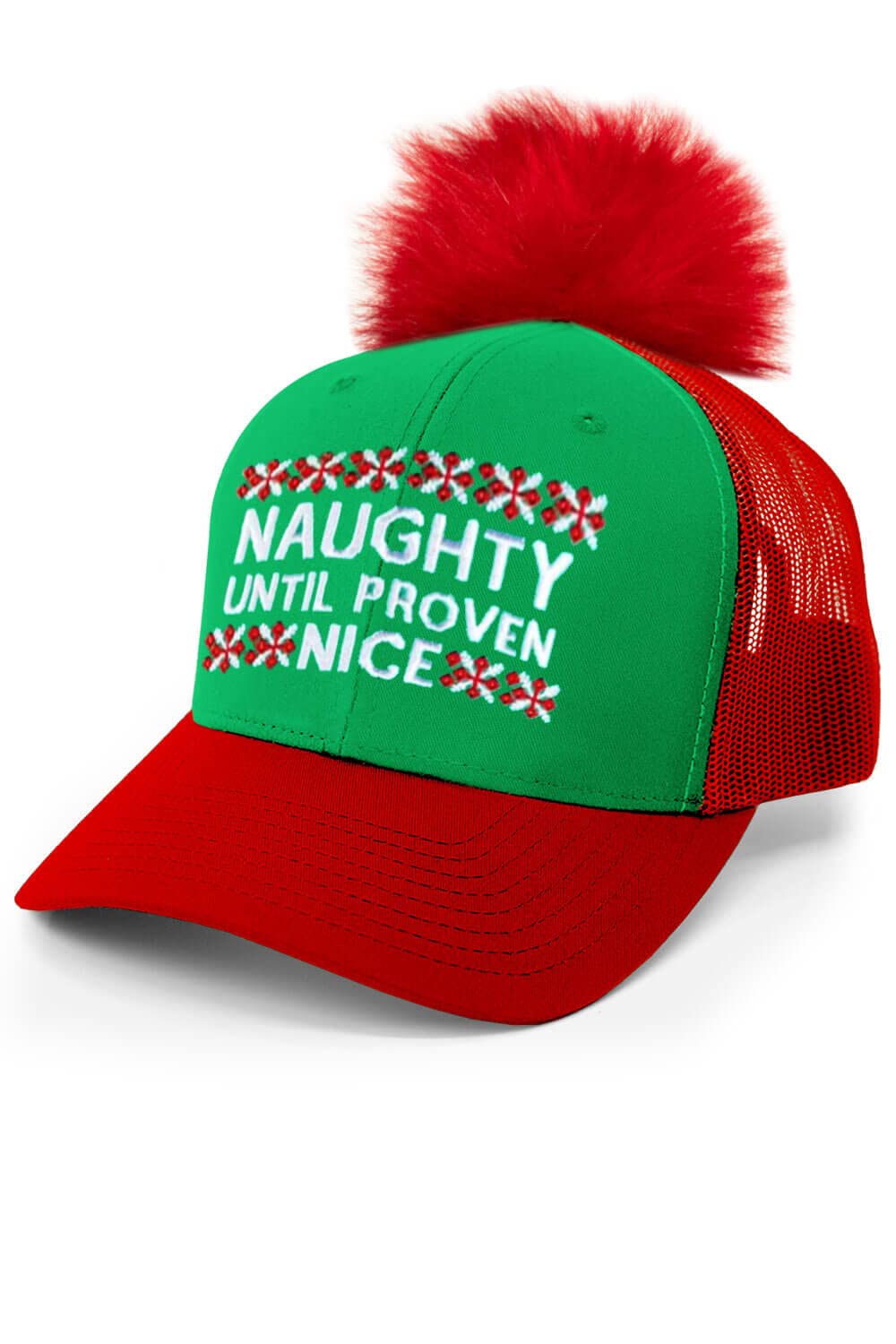 Funny Christmas Hats for Men & Women - Holiday Santa Hat - One Size Fits Most - Perfect for Ugly Sweater Parties & Festive Gatherings