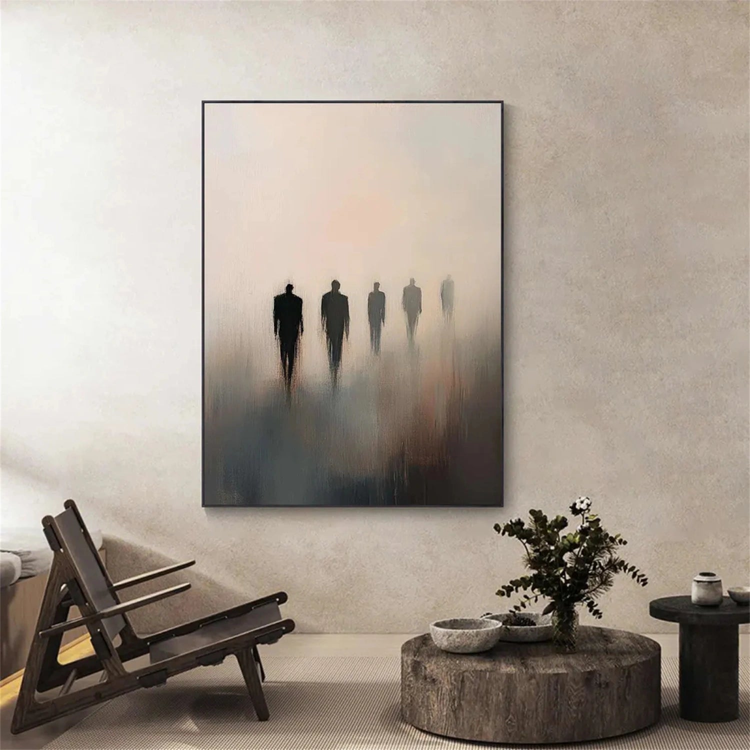 Abstract Painting #AB 271 - Modern Wall Art Decor for Living Room, Bedroom & Office | Large Canvas Artwork for Home & Office Decoration