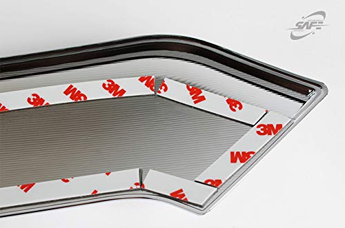 SAFE Chrome Hood Guards Bonnet Protector for 2012-2018 Hyundai Veloster - Durable Car Front End Protection Against Road Debris & Rocks (Perfect for Off-Roading & Highway Driving)
