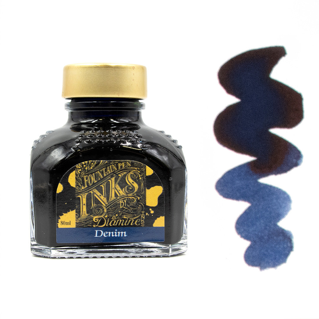 Premium Diamine Ink Bottle 80ml - Vibrant Fountain Pen Ink for Calligraphy, Journaling & Artistic Writing - Smooth Flow & Rich Colors