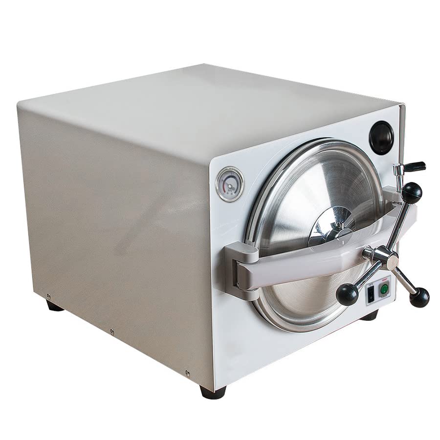 Upgrade 18L Autoclave Steam Sterilizer for Dental Lab & Medical Equipment | Fast USA Shipping | Perfect for Clinics, Hospitals & Laboratories