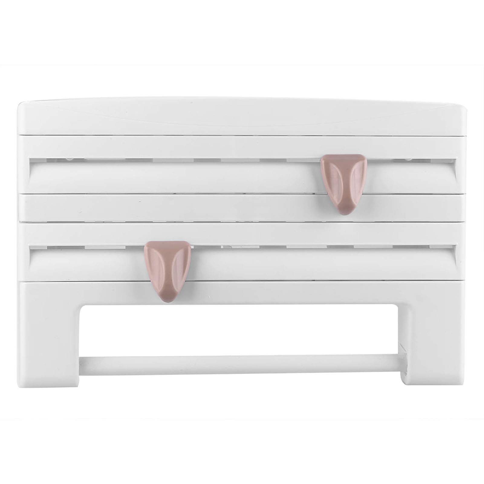 Wall-Mount Storage Rack for Sauce Bottles & Paper Towels - Kitchen Organizer