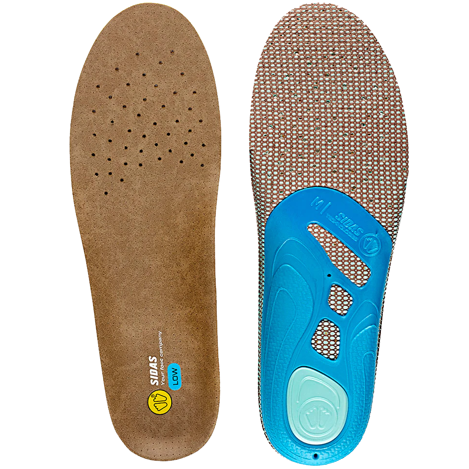 3Feet Outdoor Low Insoles for Men & Women - Breathable Arch Support Shoe Inserts for Hiking, Running & Work - Comfortable Cushioning for All-Day Wear