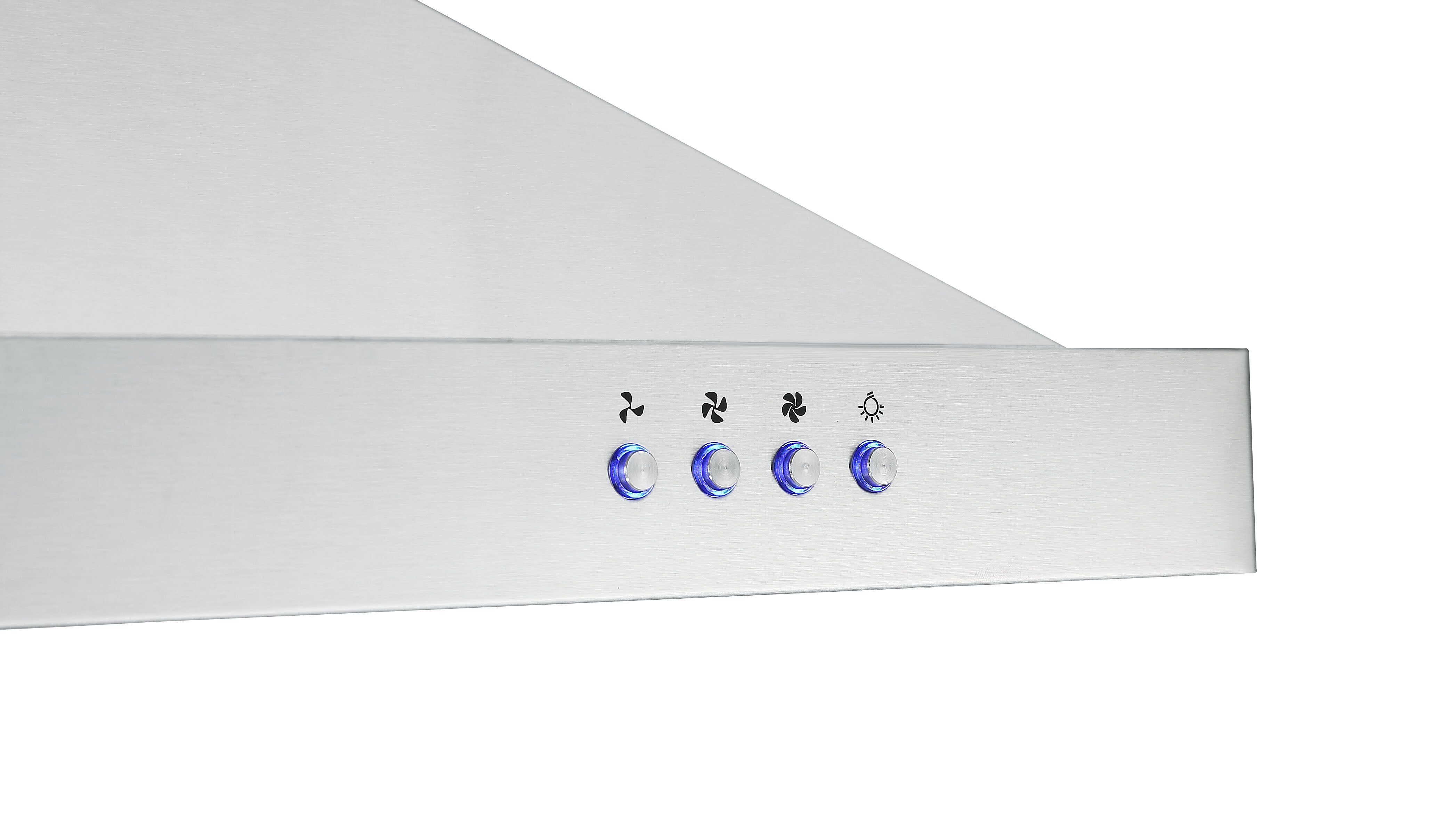 WPRV430 30-Inch Stainless Steel Wall Mount Pyramid Range Hood - Powerful Kitchen Ventilation for Modern Homes