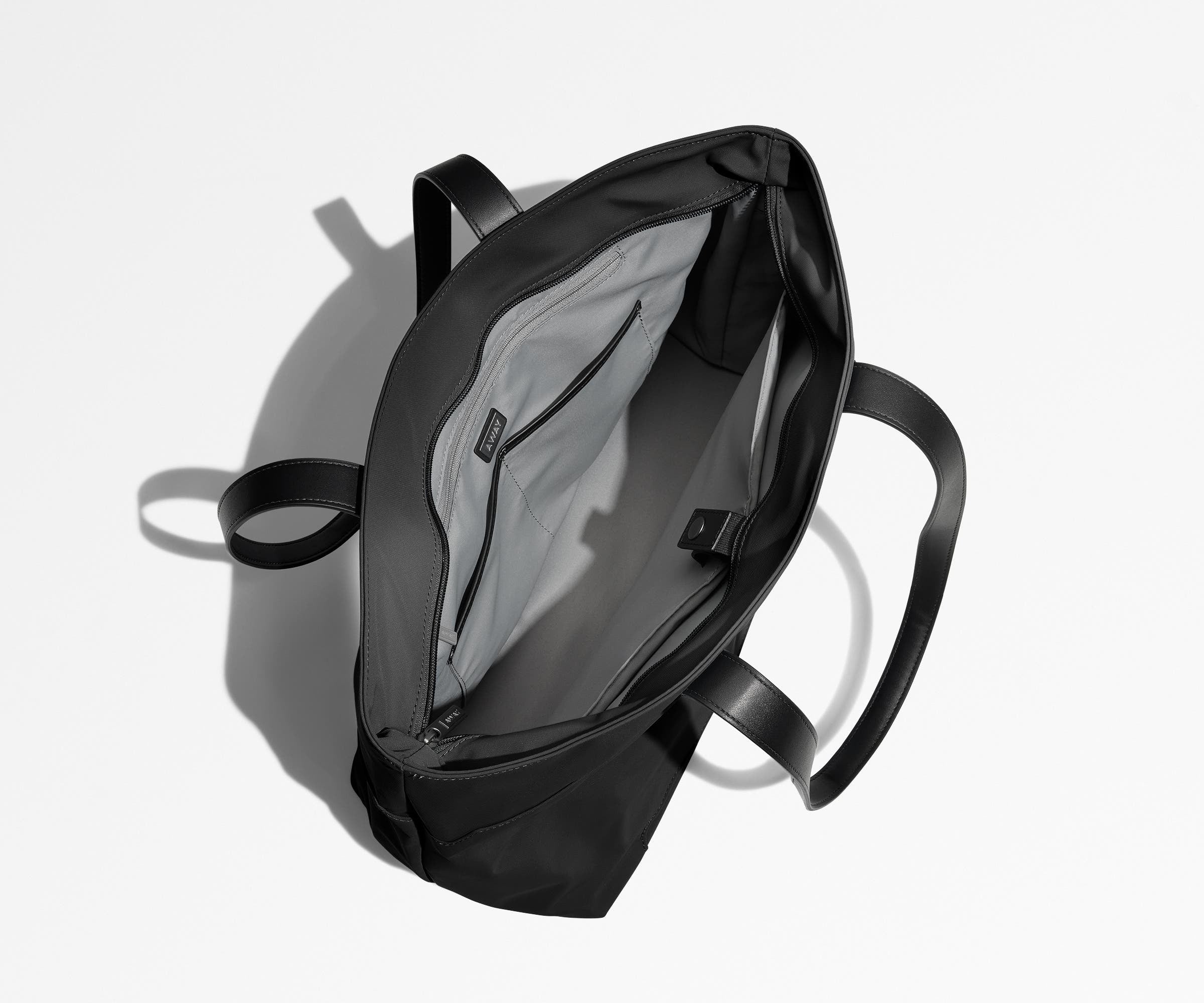 Jet Black Everywhere Tote Bag - Stylish & Spacious for Work, Travel & Daily Essentials | Perfect for Office, Gym & Weekend Outings