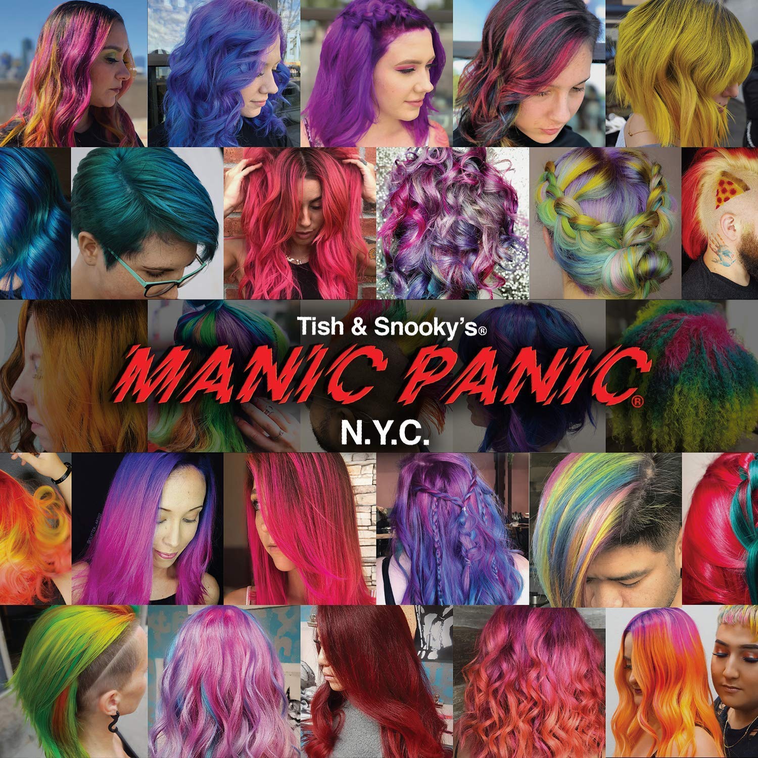 MANIC PANIC Fuschia Shock Dark Pink Semi-Permanent Hair Dye Kit with 40 Volume Bleach Developer, Clarifying Shampoo & Color-Safe Conditioner Set - Vibrant Fashion Hair Color for Parties, Cosplay & Creative Styling