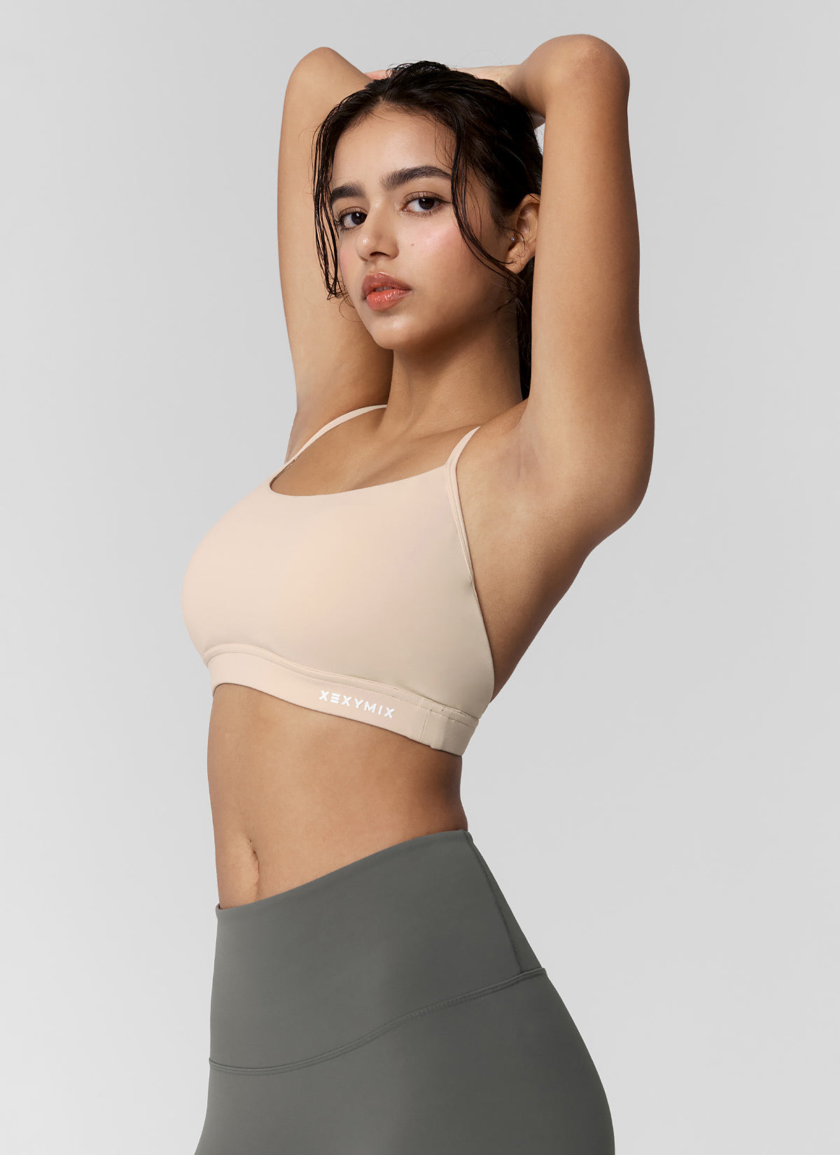 Comfort Up Cross Back Bra Tops for Women - Seamless Yoga Sports Bras with Adjustable Straps - Perfect for Workout, Running, Gym & Lounge Wear