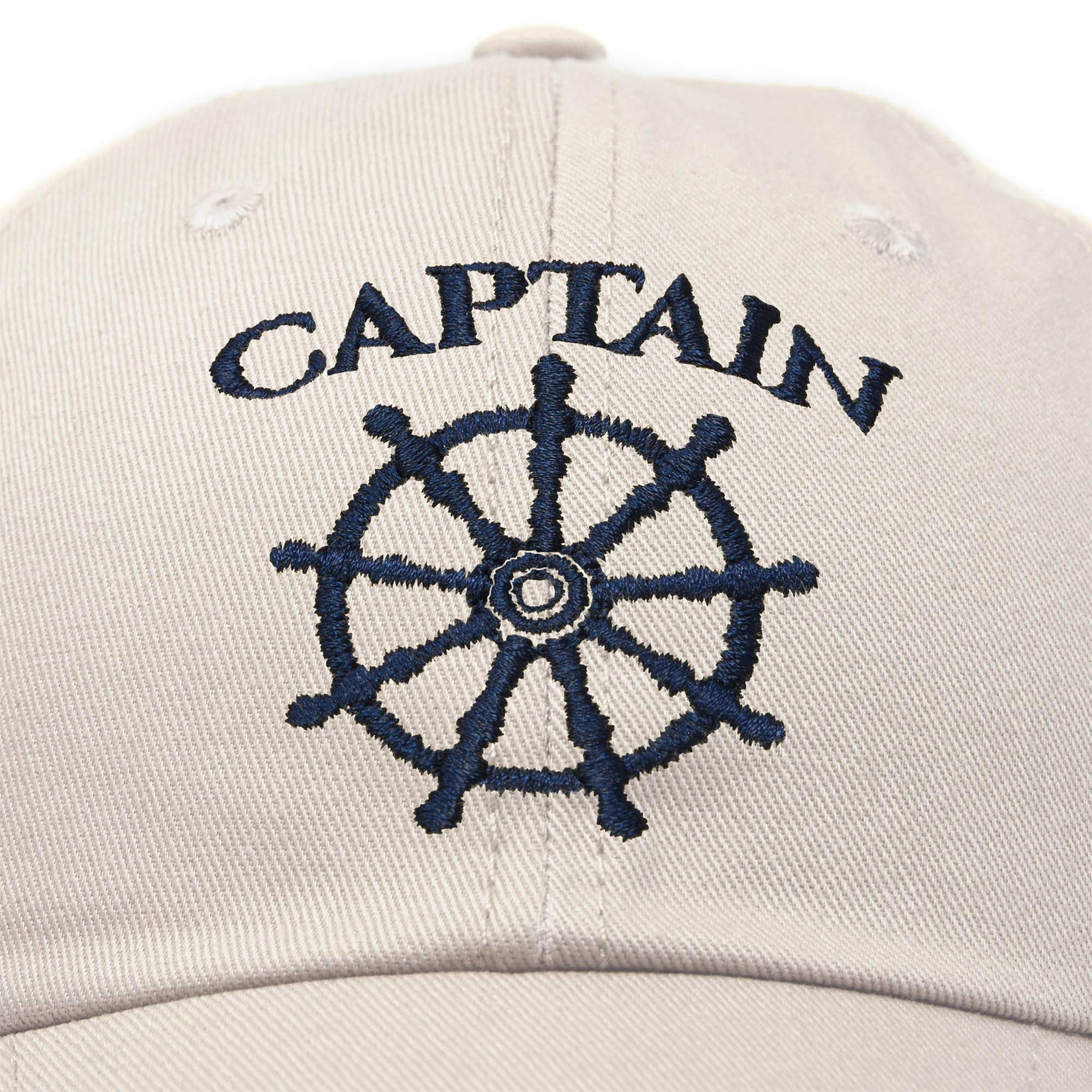 DALIX Navy Blue Captain Hat - Sailor Baseball Cap for Men & Women - Perfect for Boating, Sailing, and Nautical Themed Events