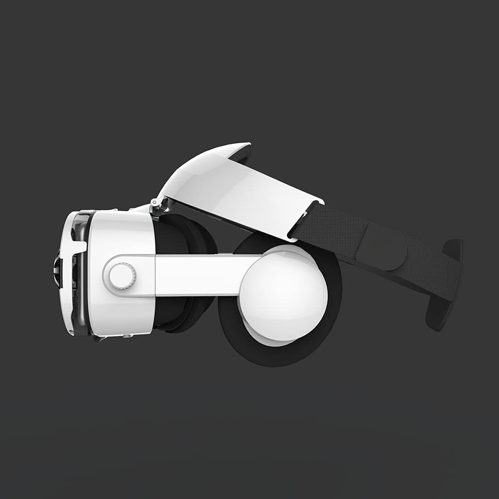 3D VR Headset - Soft & Comfortable Virtual Reality Glasses for Movies & Videos - Compatible with iPhone & Android Smartphones - Perfect for Gaming, Travel & Home Entertainment