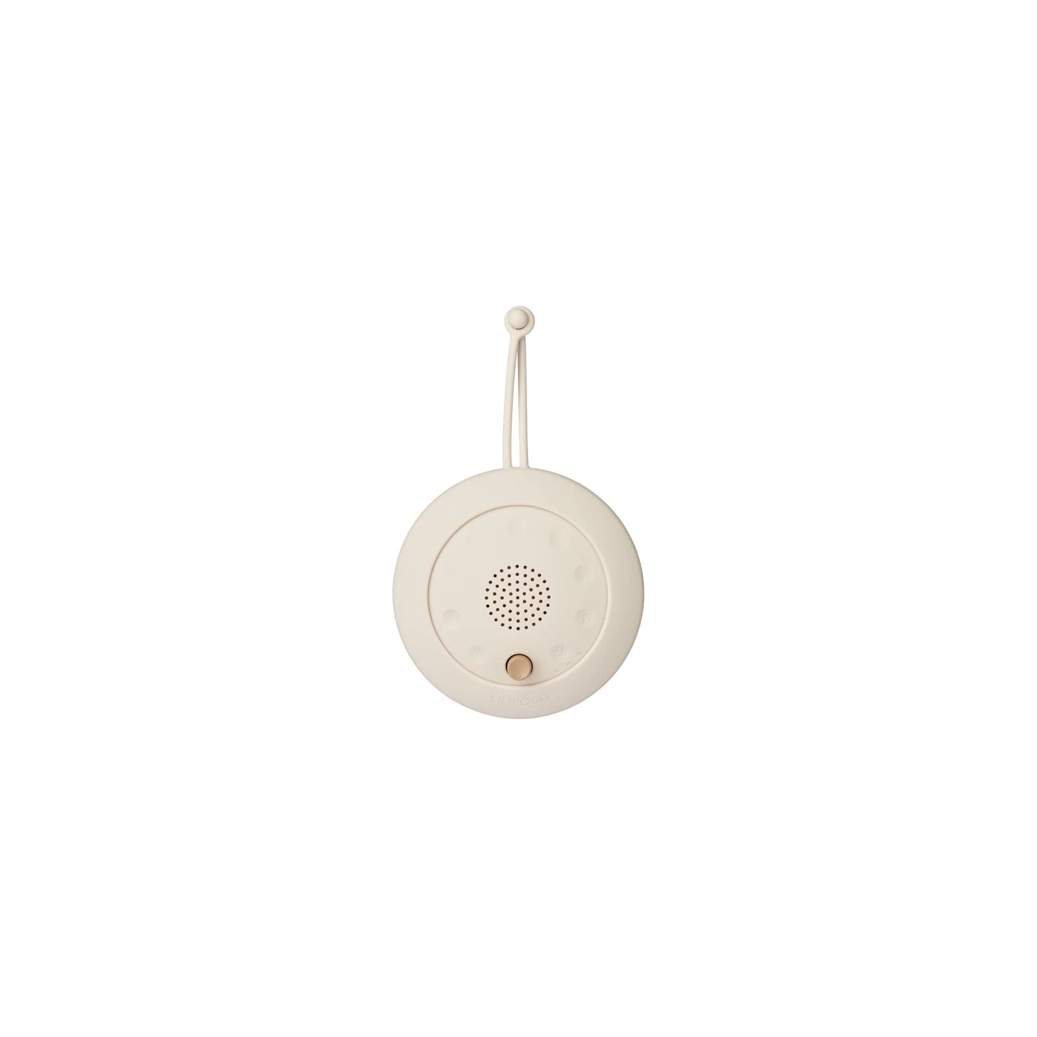 Liewood Jordi Baby Sleep Sound Machine - White Noise Soother for Infants & Toddlers, Portable Night Light, Oat/Sandy | Perfect for Nursery, Travel & Bedtime Routine