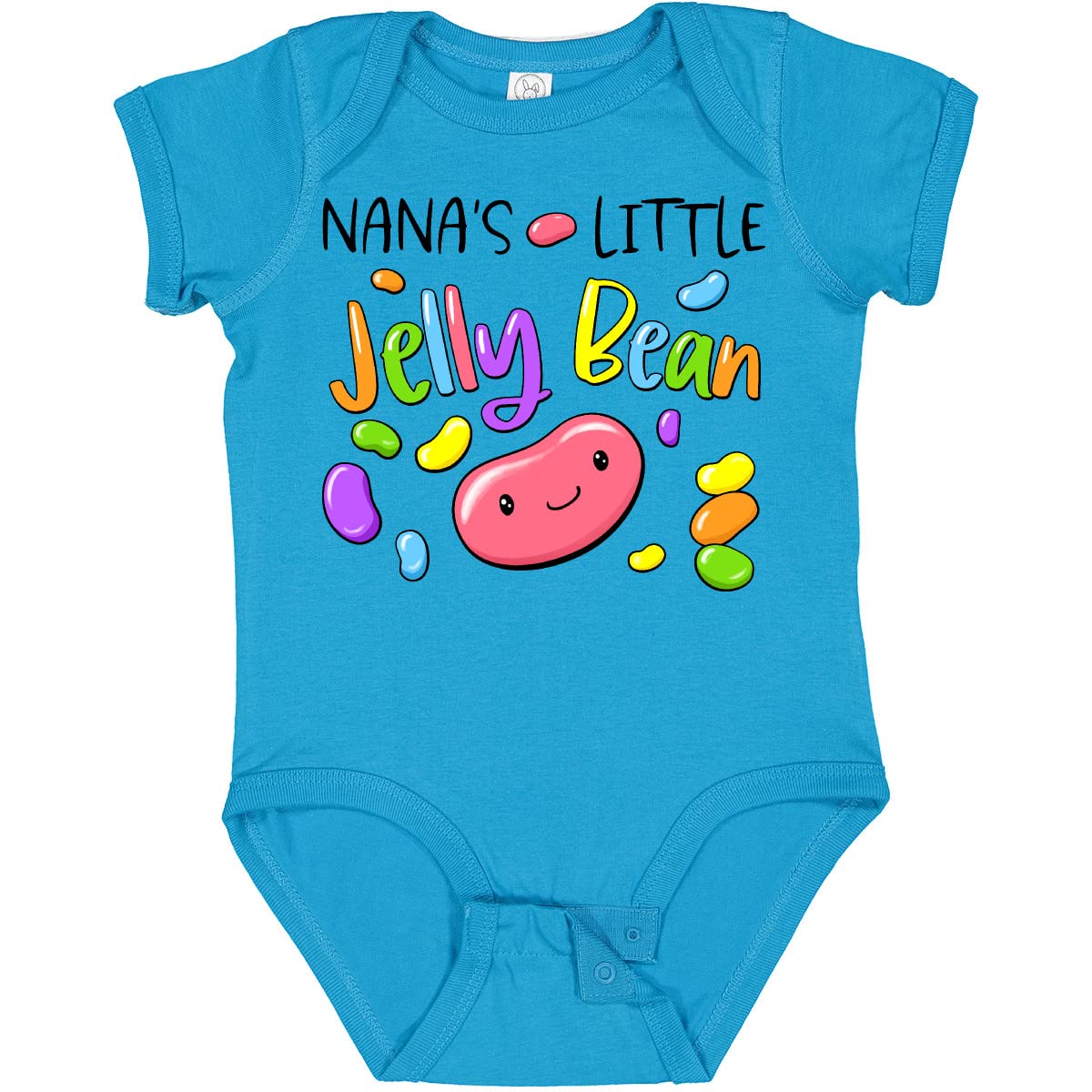 Inktastic Nana's Little Jellybean Cute Easter Candy Baby Bodysuit - Adorable Infant Onesie for Easter Gifts, Baby Showers & Holiday Photos