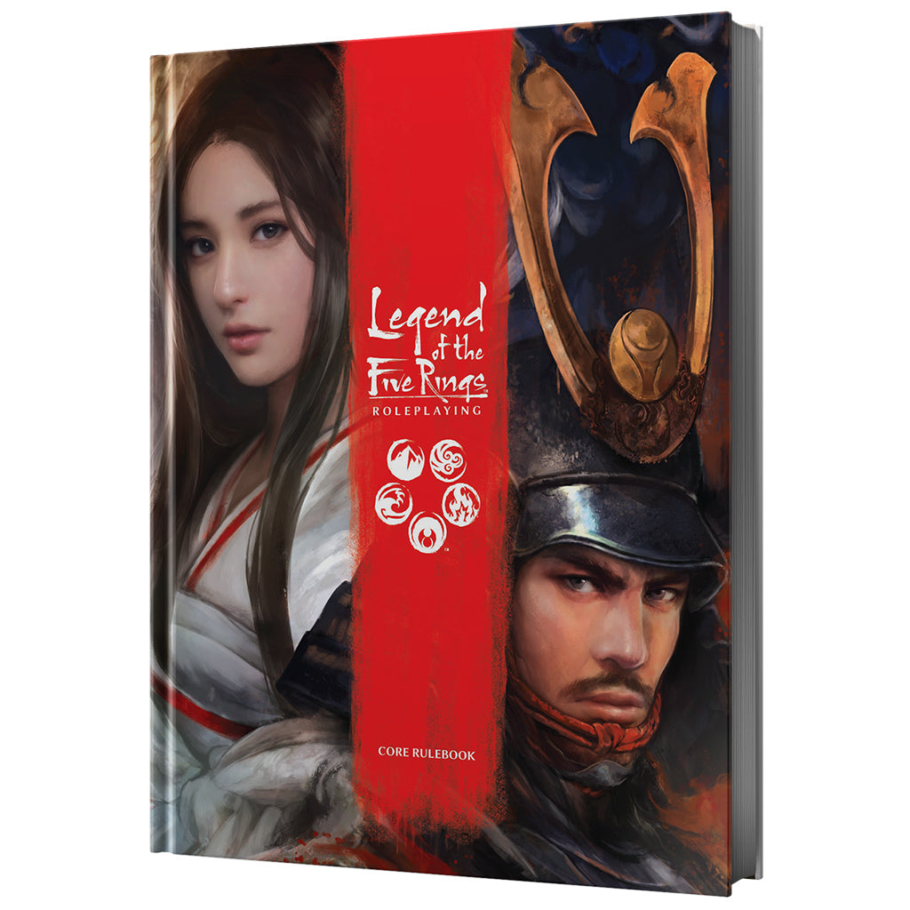 Legend of the Five Rings RPG Core Rulebook - Fantasy Tabletop Roleplaying Game for Epic Samurai Adventures