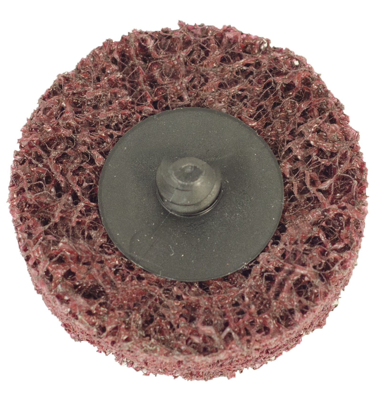 59342 Type R Grade A MED Quick-Lok Surface Conditioning Discs - 2-Inch Aluminum Oxide Grit Discs for Angle Grinders - 50-Pack for Metal Polishing, Rust Removal & Surface Prep