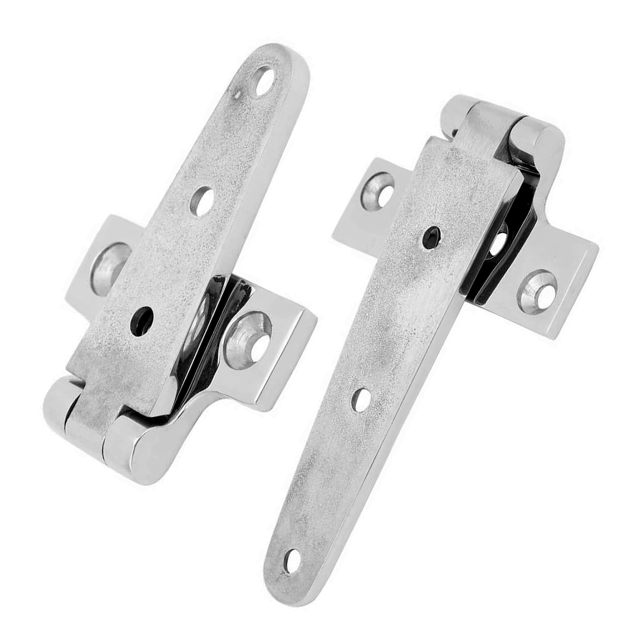 316 Stainless Steel Heavy Duty Hinges - Marine Grade T-Shaped Hinges for Boat, Caravan, Cabinet, Shed & Garden Doors/Gates | Rustproof Hardware for Outdoor & Indoor Use