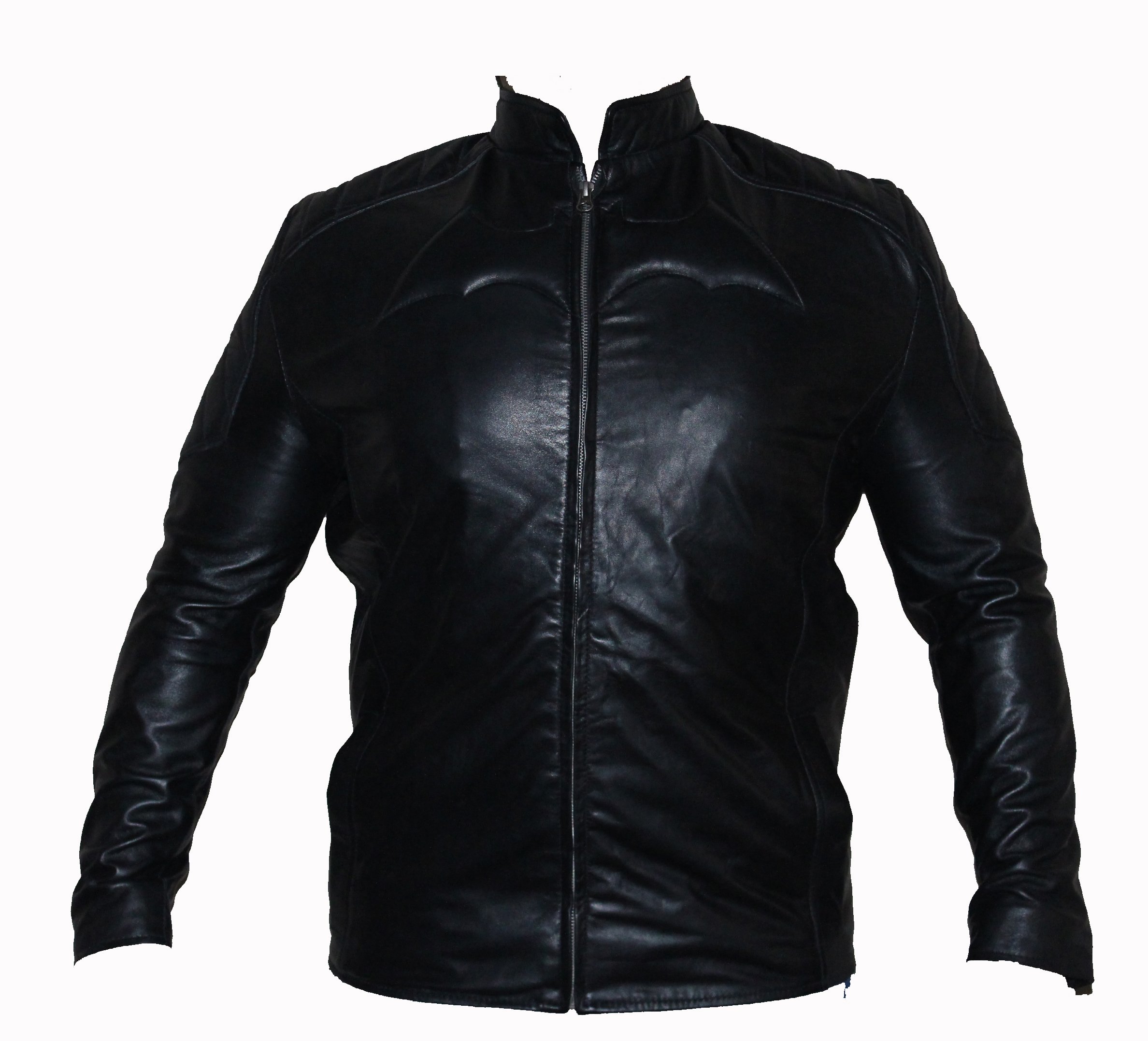 Coolhides Men's Black Genuine Leather Jacket - Stylish & Durable for Motorcycle Riding, Casual Outfits & Outdoor Adventures