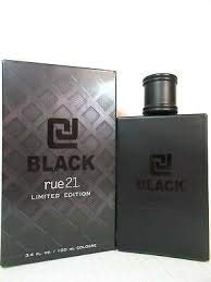 Rue21 CJ BLACK Cologne for Men - Limited Edition 3.4 fl.oz (100ml) Eau de Toilette - Fresh & Masculine Scent for Date Night, Office & Special Occasions