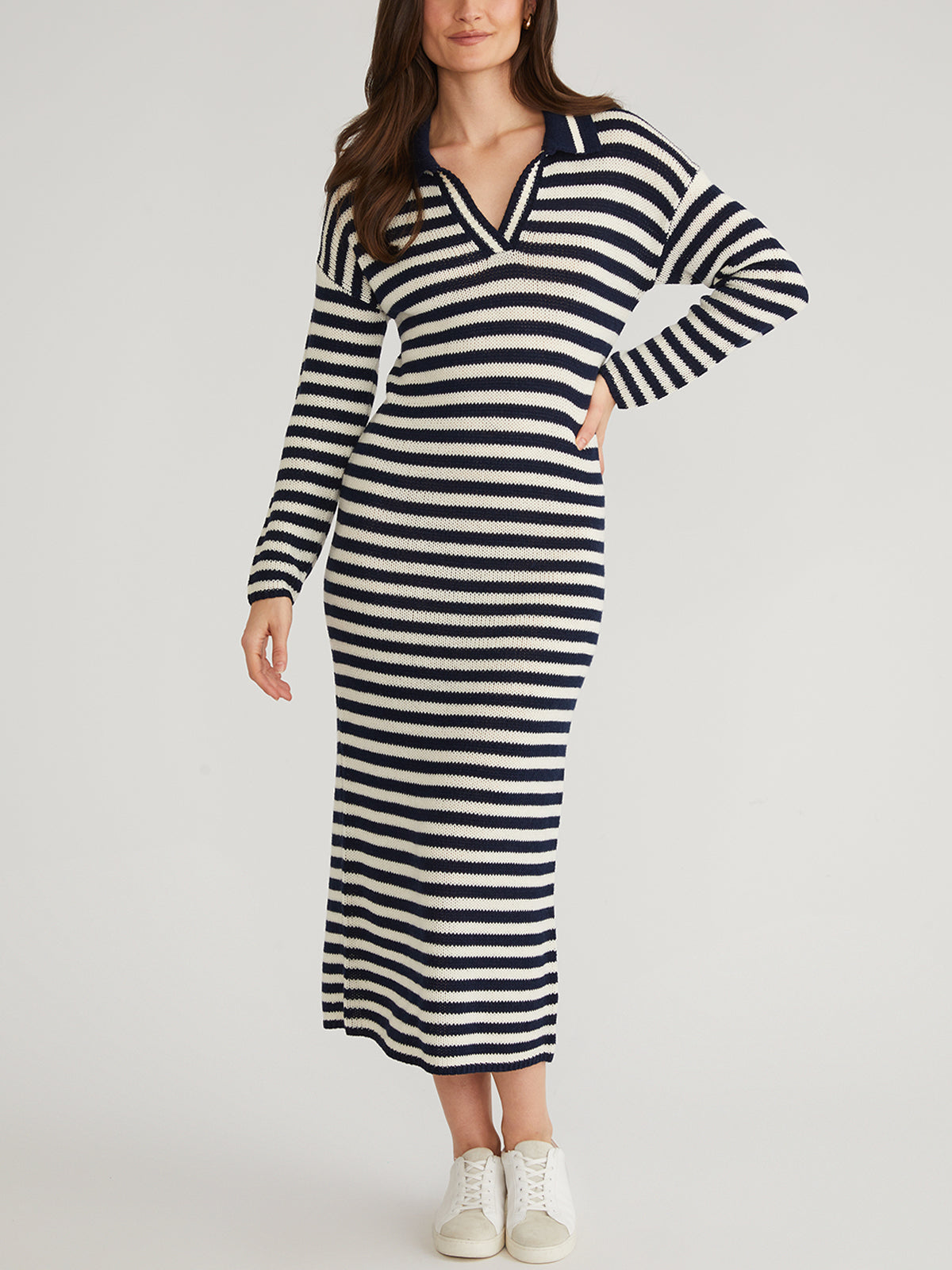 Raya: Women's Stripe Polo Dress - Casual & Stylish Summer Outfit for Work, Golf, and Outdoor Activities