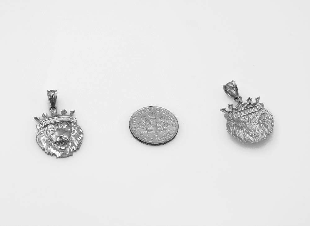 Sterling Silver Lion King Charm Necklace - Disney Inspired Jewelry for Women & Girls | Perfect Gift for Birthday, Anniversary & Disney Fans