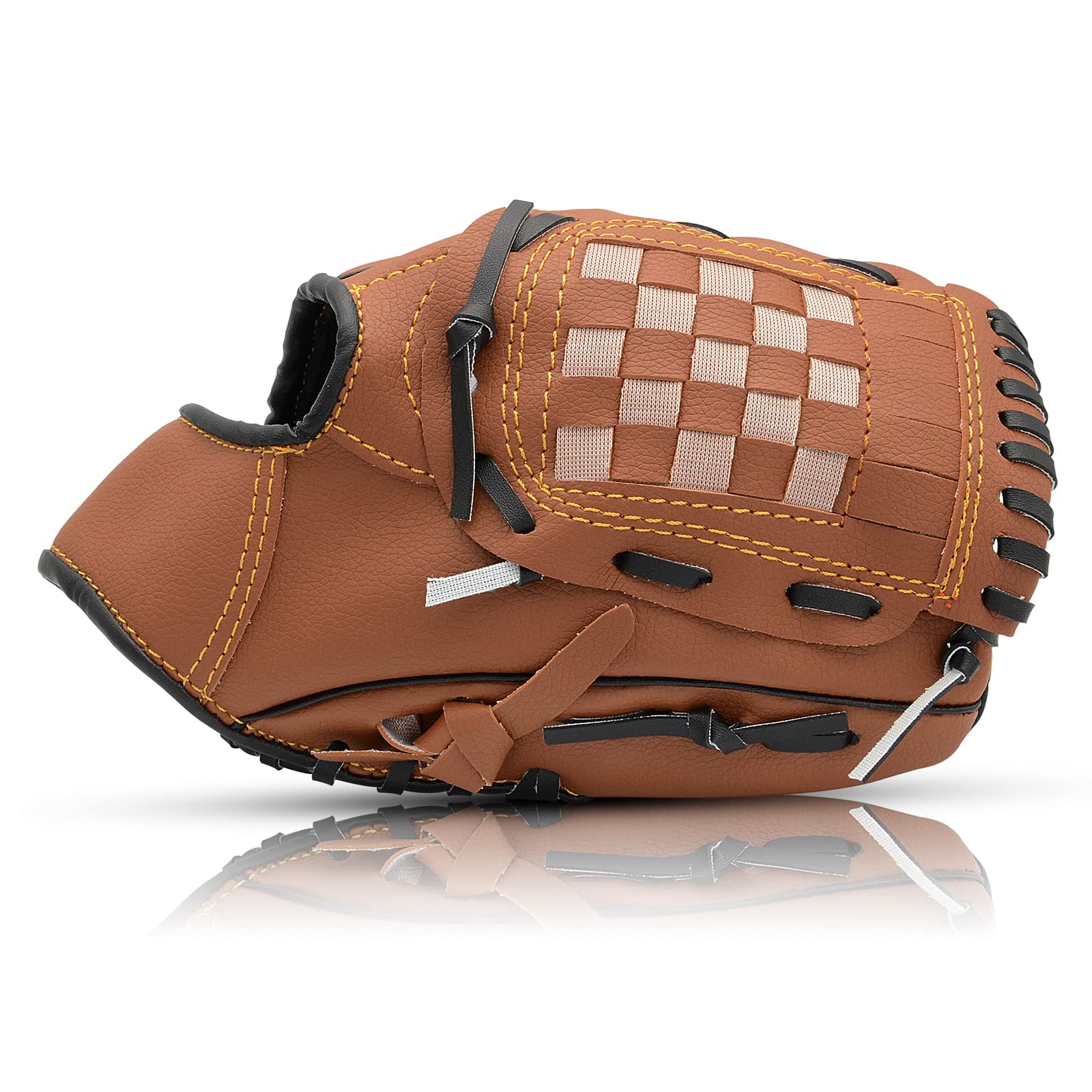 Premium Right-Hand Throw Baseball Glove with Foam Ball (9.5